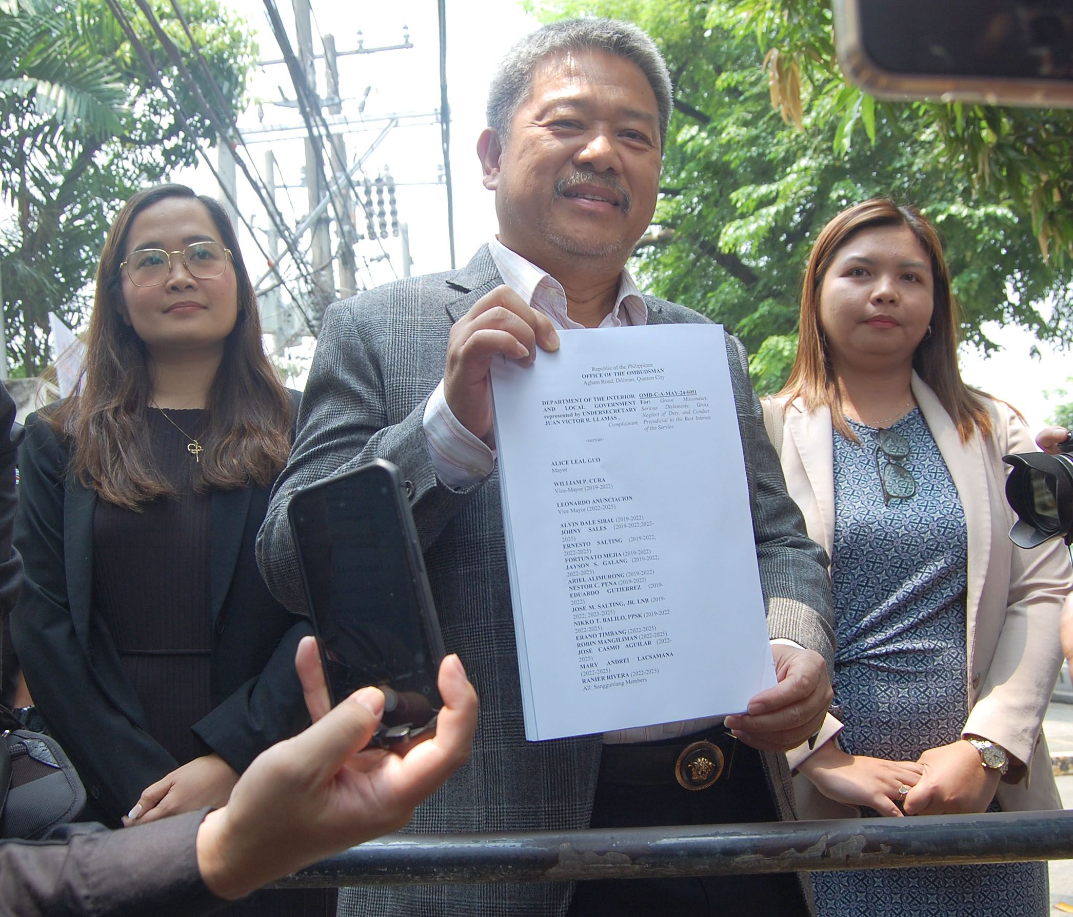 BAMBAN MAYOR CHALLENGES SUSPENSION