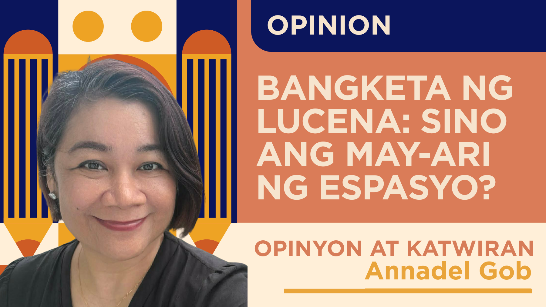 Bangketa ng Lucena: Sino ang may-ari ng espasyo?