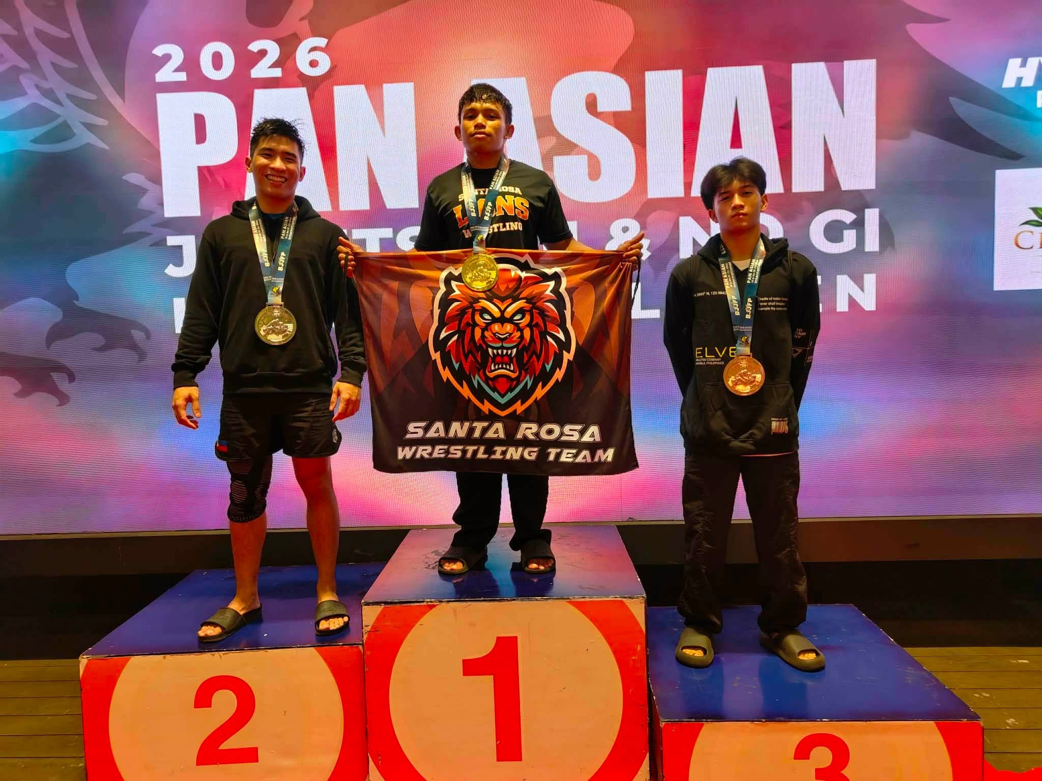 Santa Roseño athlete, kampeon sa Jiu-jitsu competition