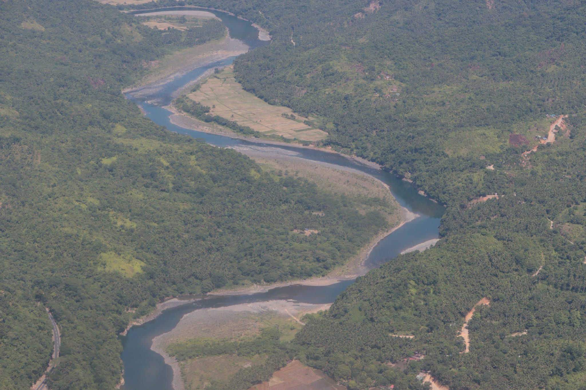 DENR, solons conduct aerial inspection of Sierra Madre