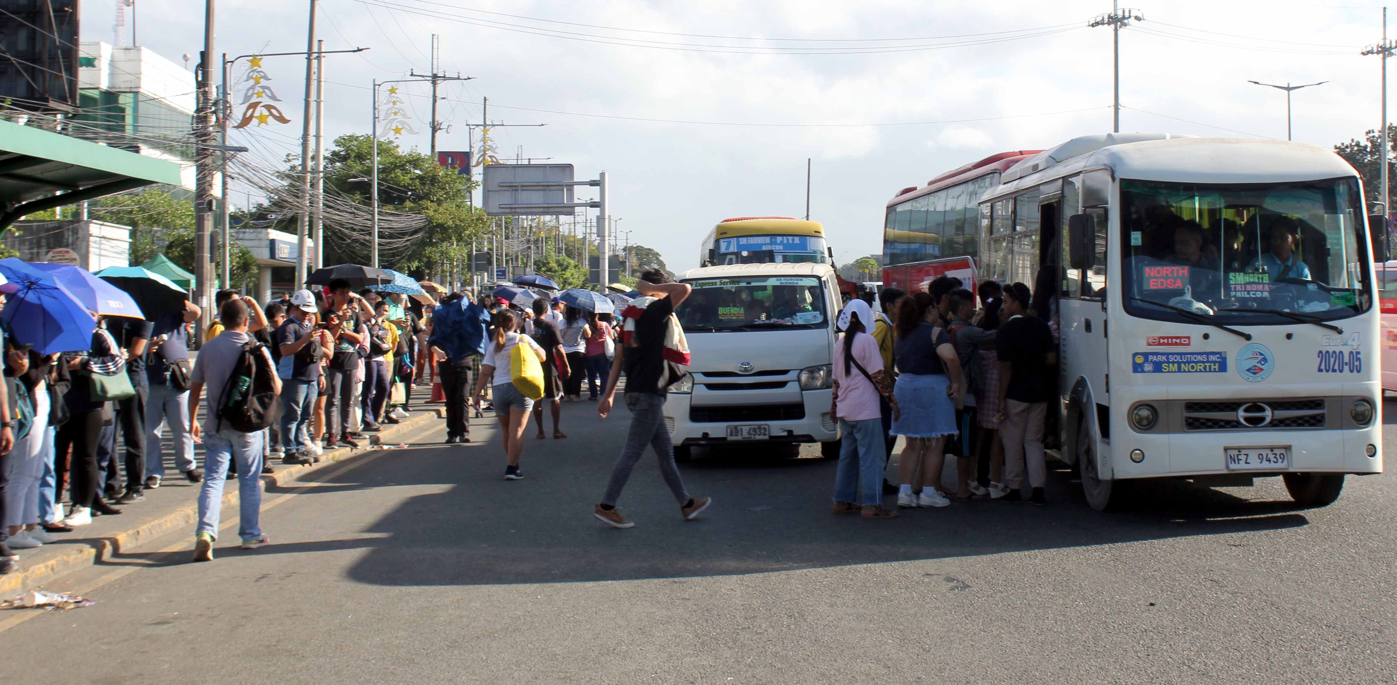 PASSENGERS STRANDED DUE TO STRIKE