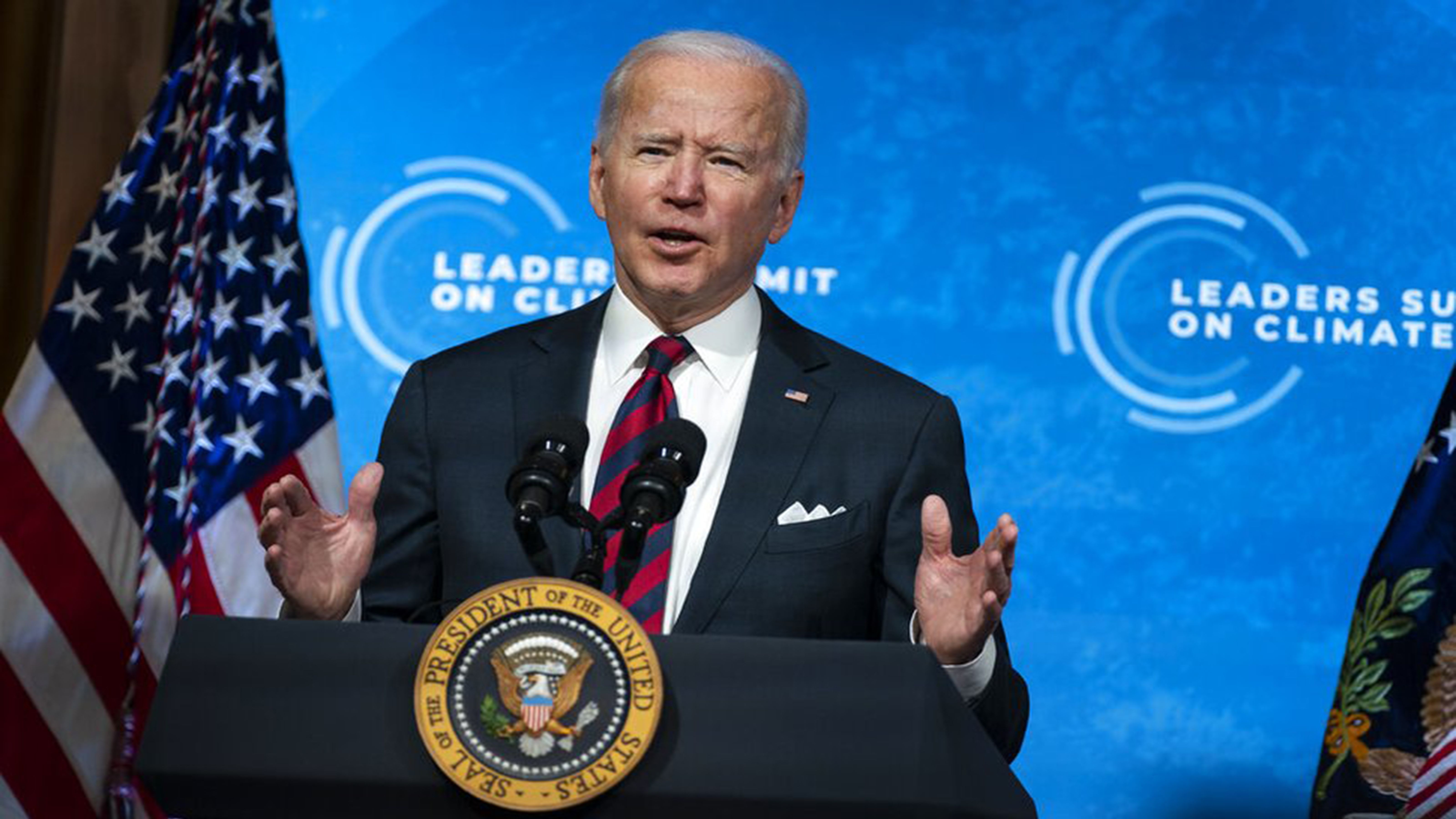 Biden to harp on US saving the world from Covid, climate crisis photo from USNEws