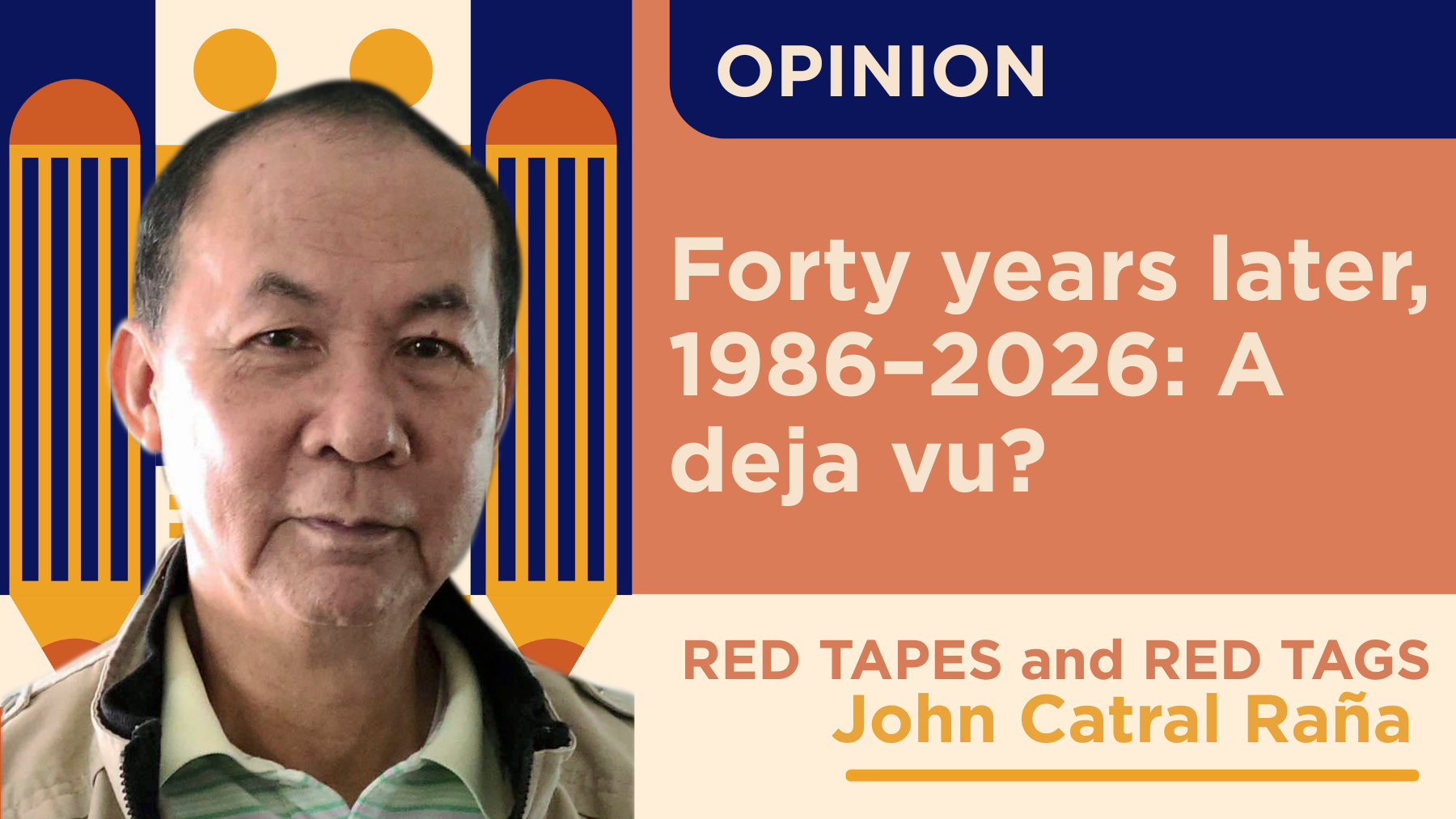 Forty years later, 1986–2026: A deja vu?