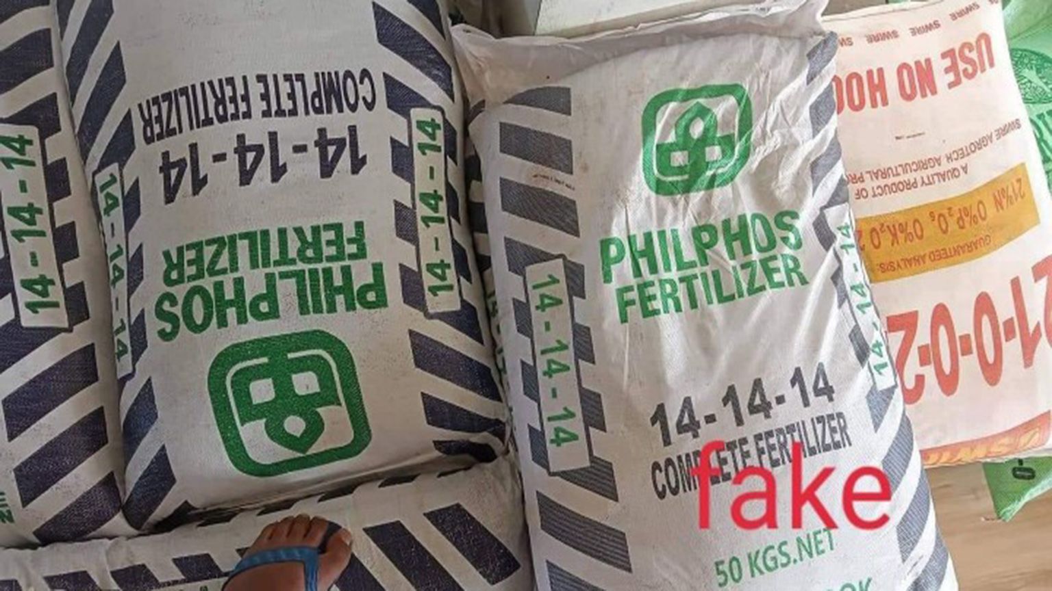 Fake fertilizers being sold to farmers