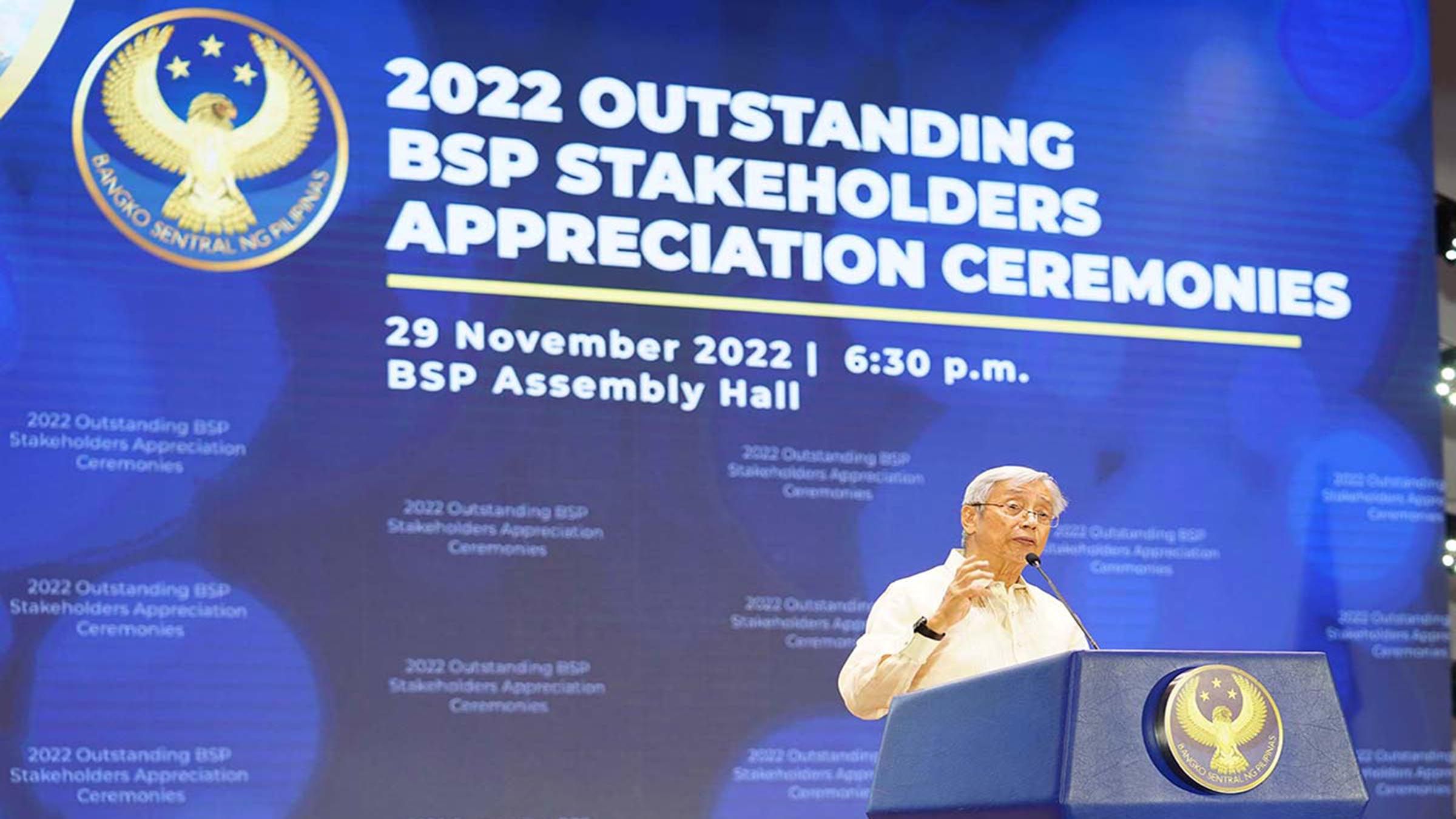 BSP HONORS STAKEHOLDER CONTRIBUTIONS IN 2022