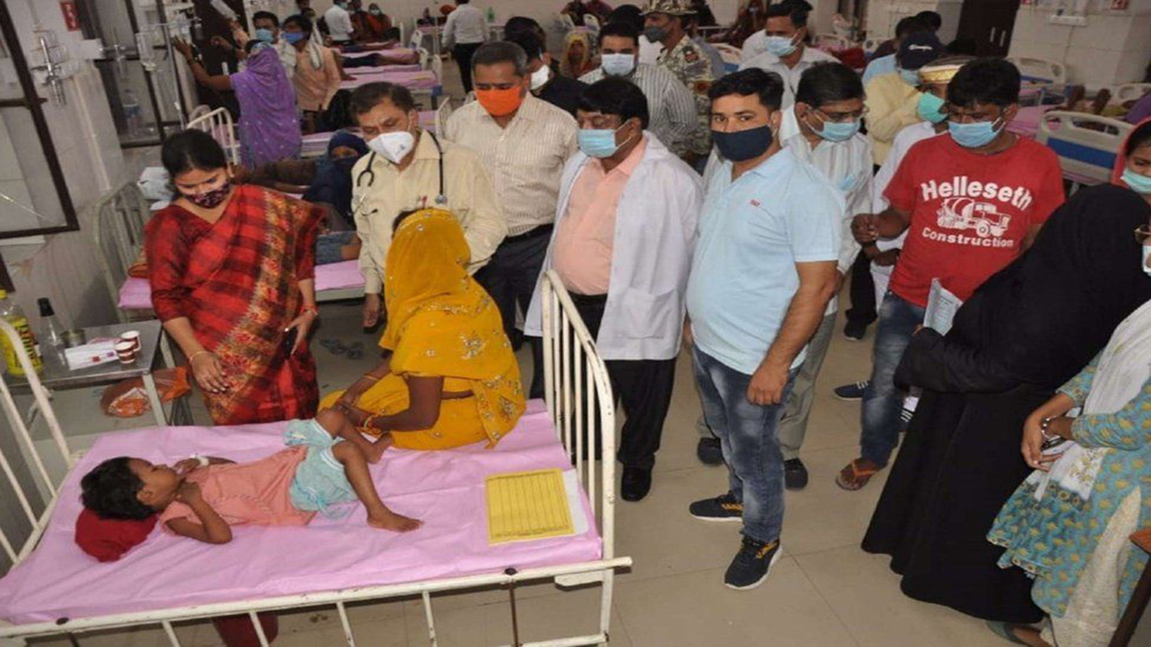 Mystery fever killing children in India photo from BBC