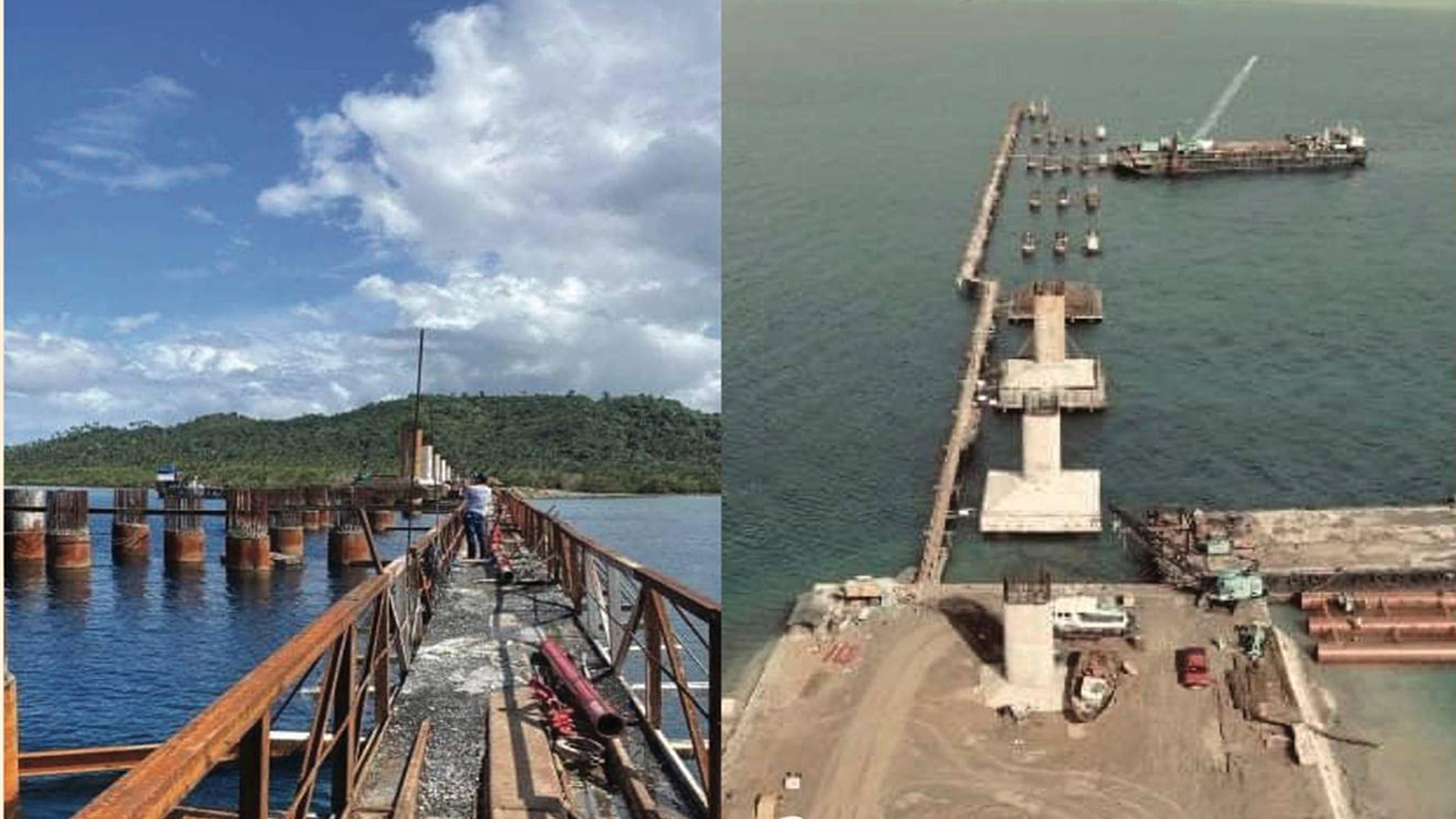 DPWH says Roma Point Bridge in Quezon is now 69.85% complete