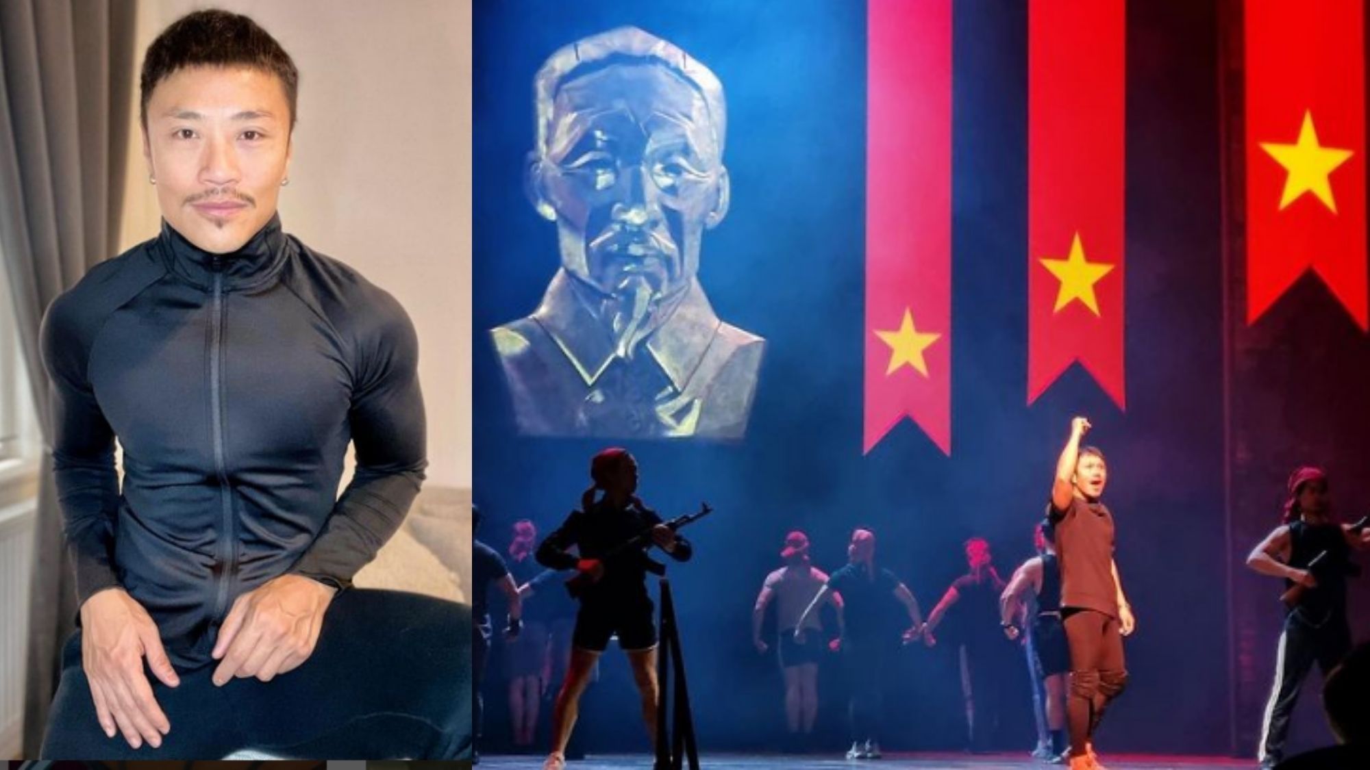 Non-German speaking Filipino actor Christian Marbella challenged by playing Engineer in “Miss Saigon” Vienna