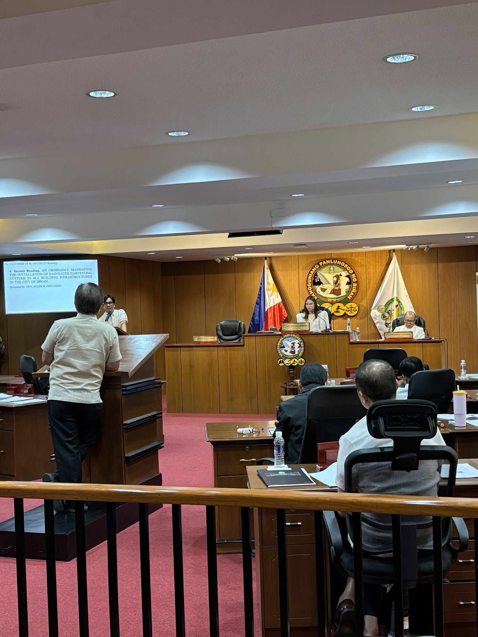 Environmental sustainability takes center stage at Biñan's Sangguniang Panglungsod