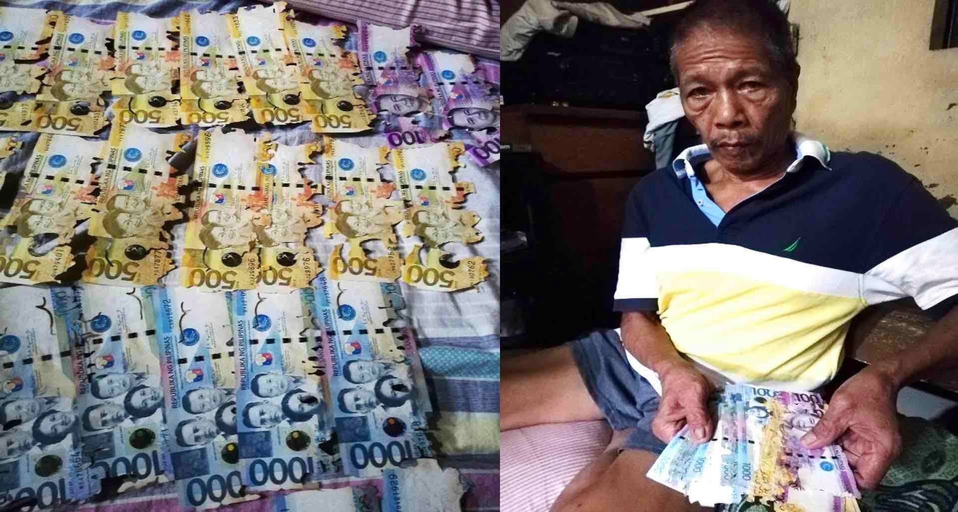 BSP helps senior citizen monetize termite-eaten banknotes photo from GMA News