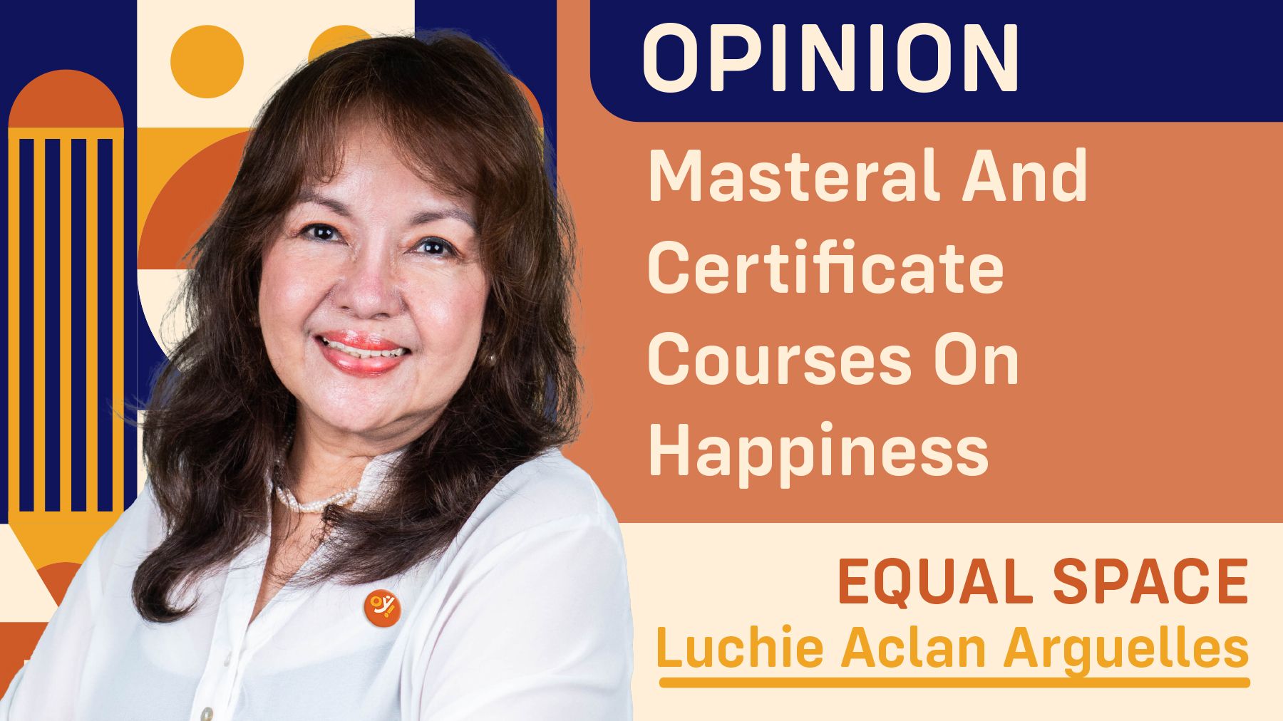 Masteral And Certificate Courses On Happiness