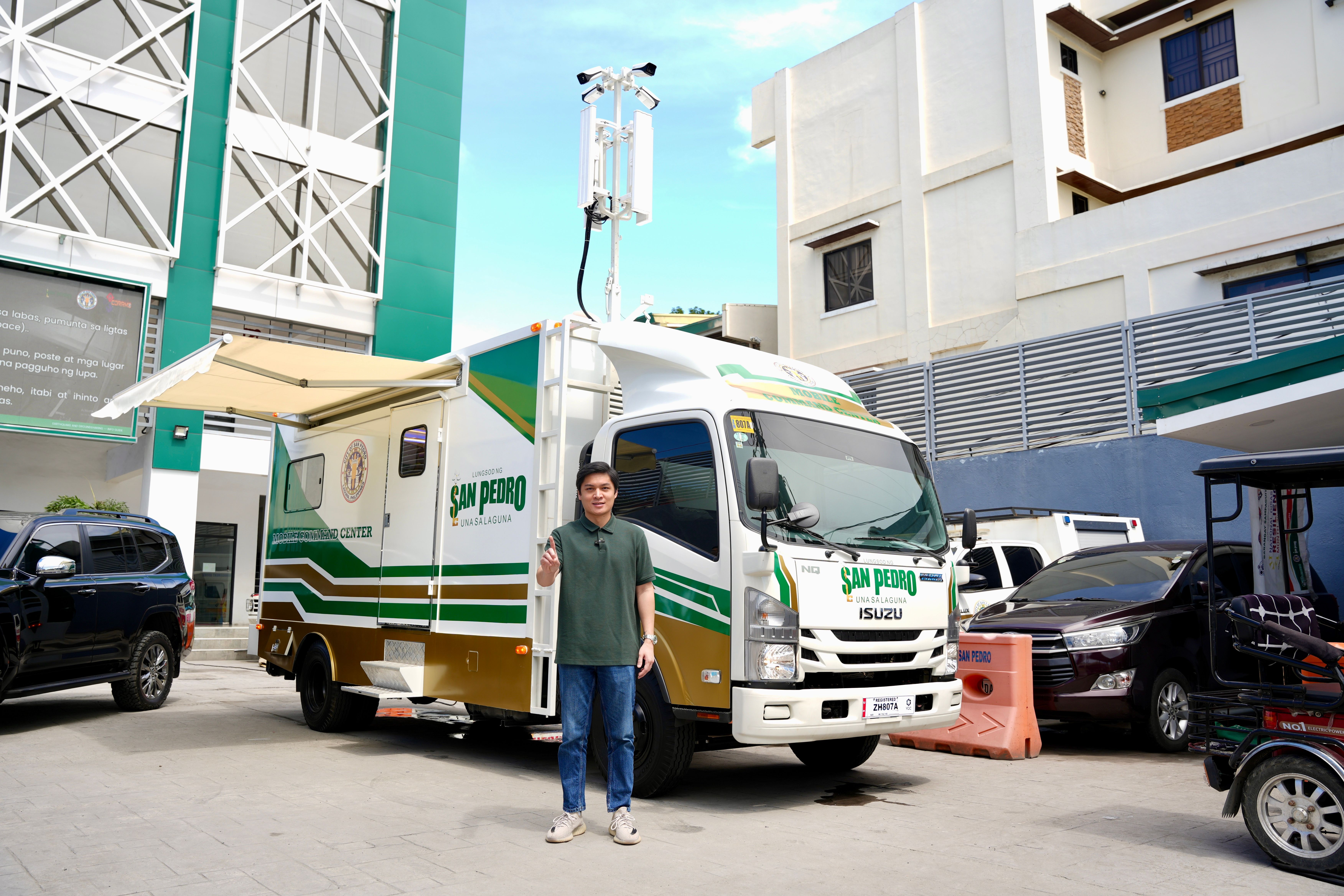 San Pedro LGU launches Mobile Command Center