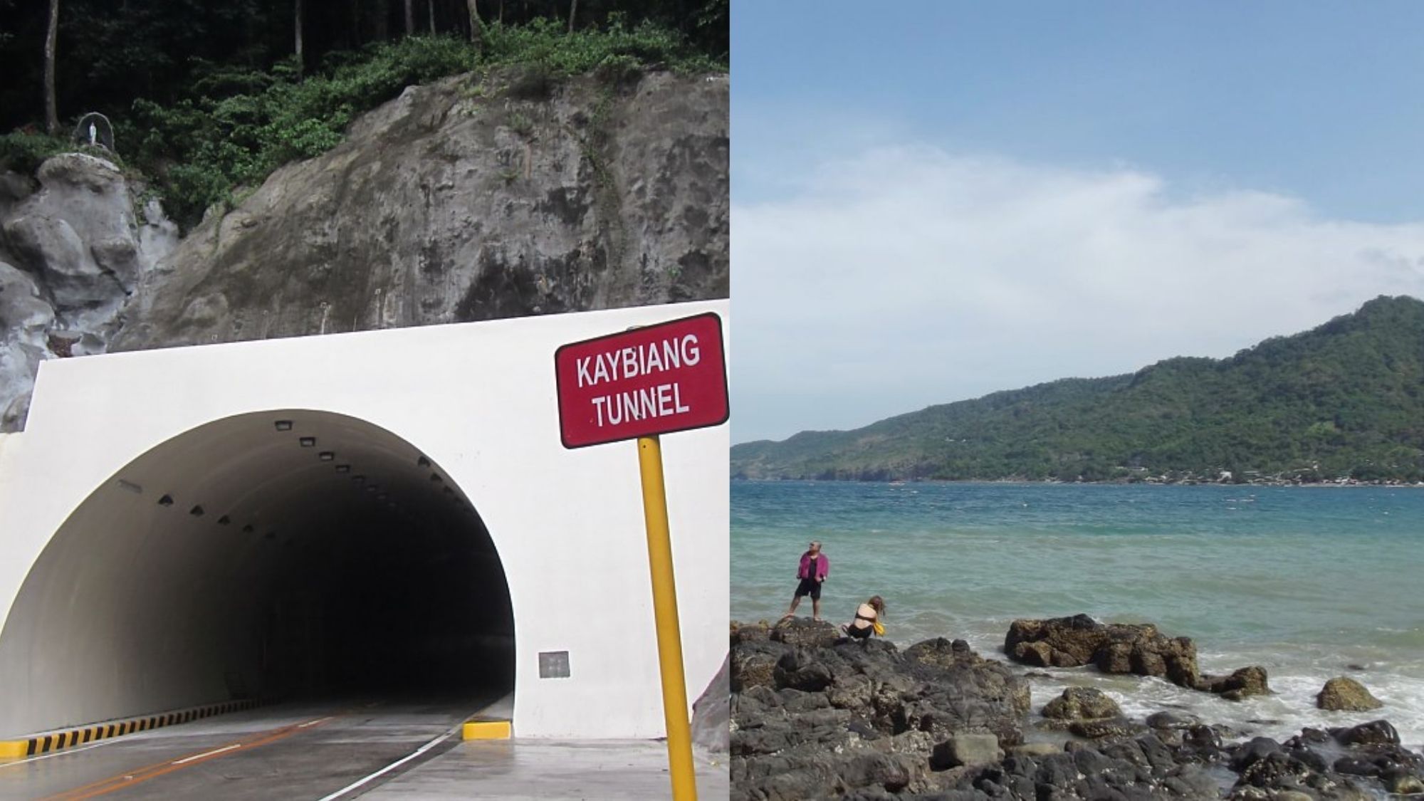 Kaybiang Tunnel and Patungan Beach