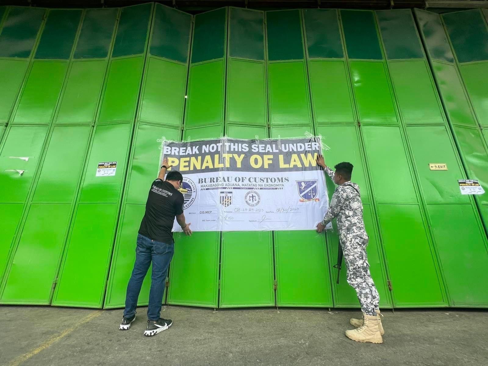 P519-M worth of smuggled grains in Bulacan 