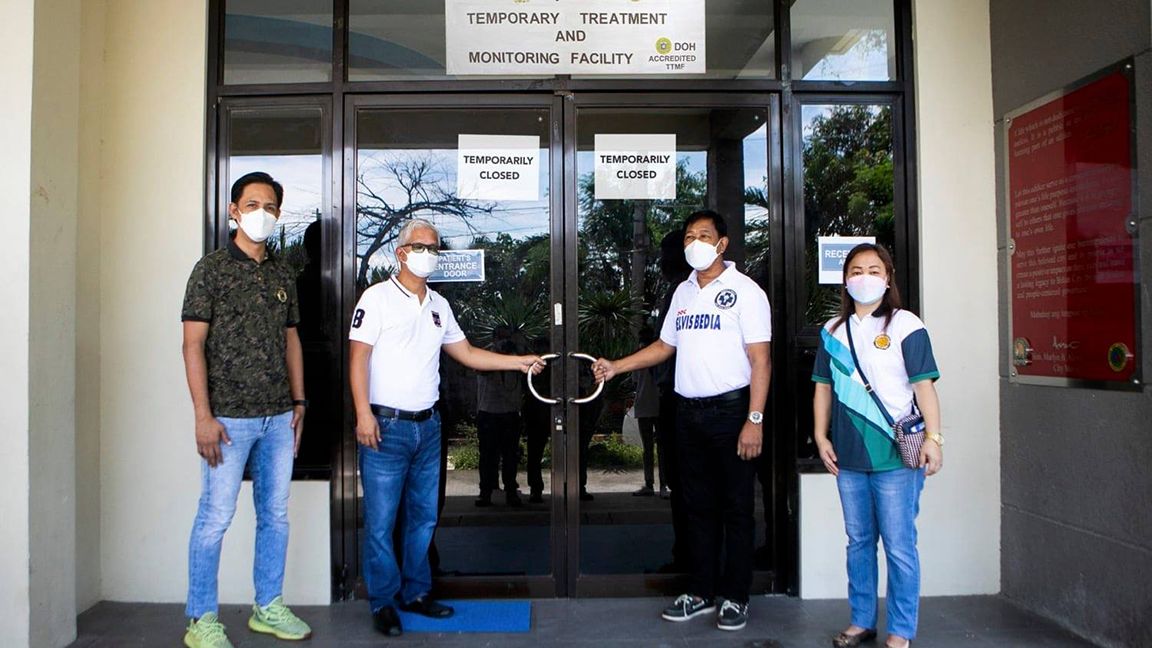 Lesser cases! Biñan City closes temporary treatment and monitoring facility