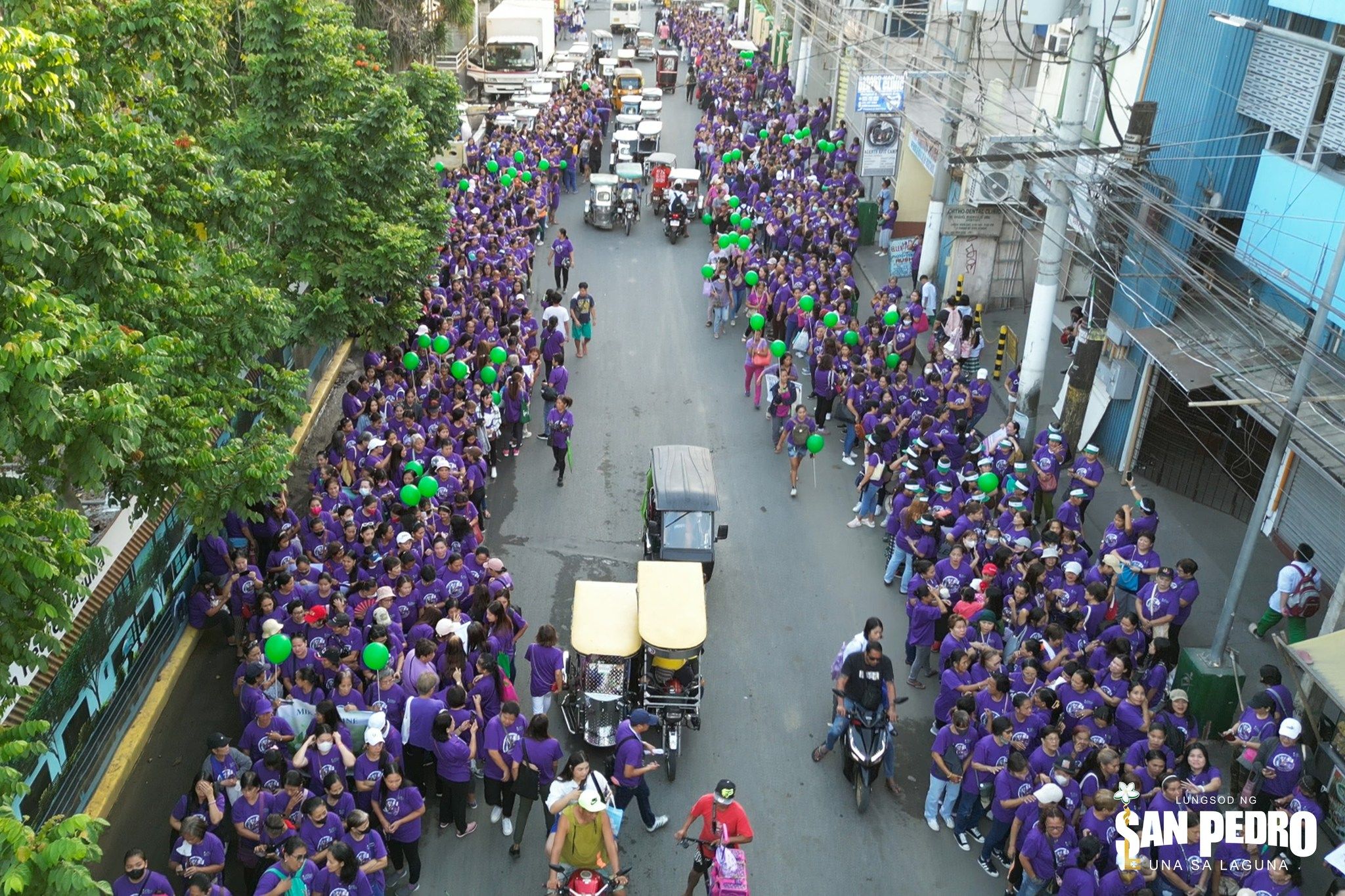 ‘Juana Walk’ sa San Pedro City