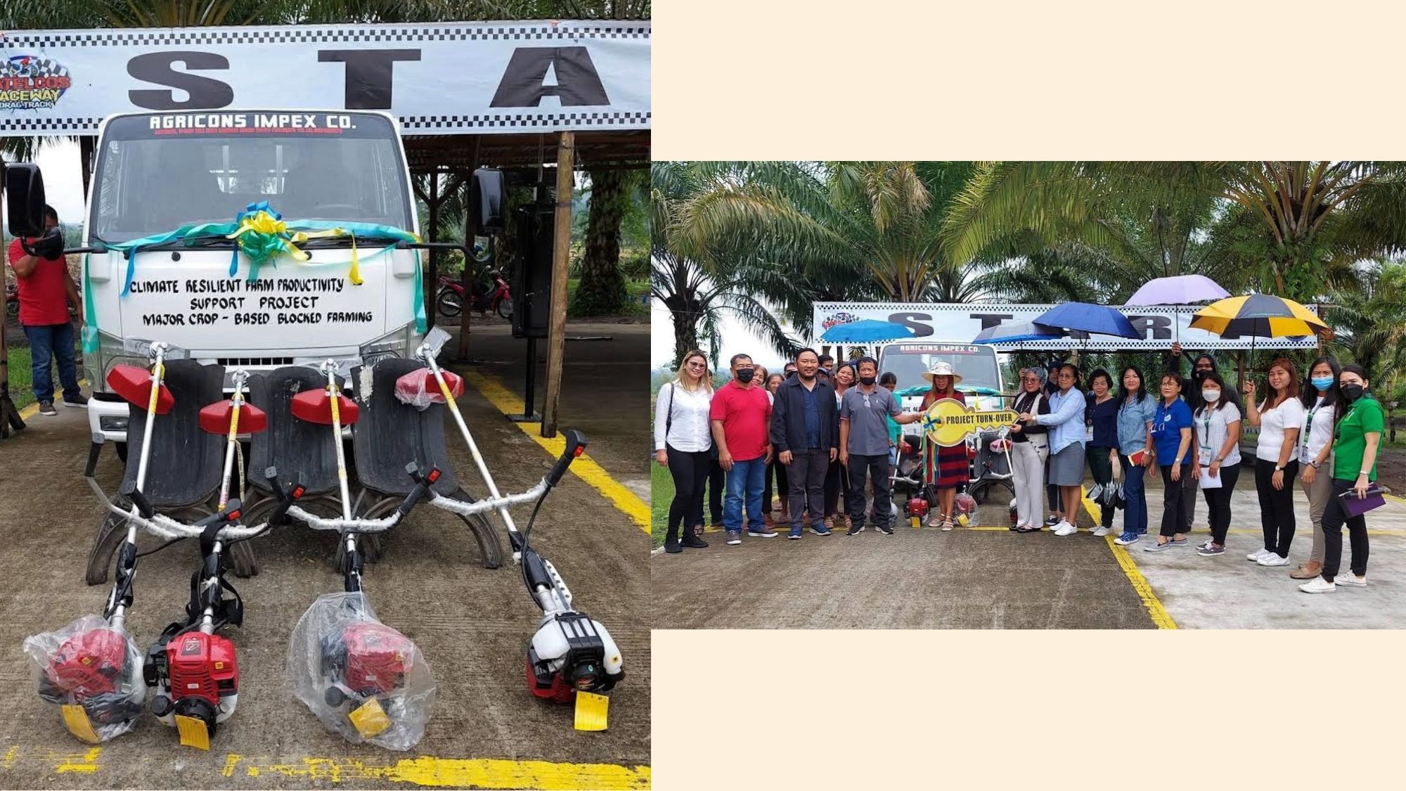 DAR donates farm machinery to South Cotabato palm oil farmers