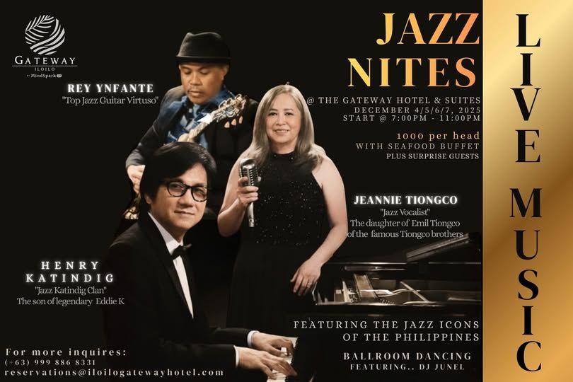 Jazz nights at a Iloilo hotel a resounding success Jazz nights at a Iloilo hotel a resounding success
