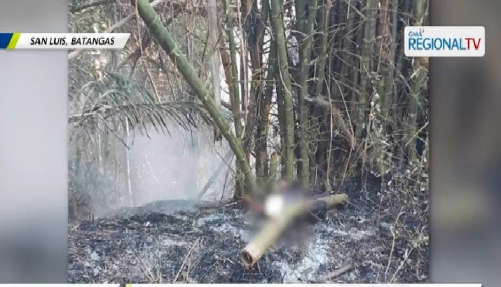 Bangkay ng lalaki nakita sa grassfire