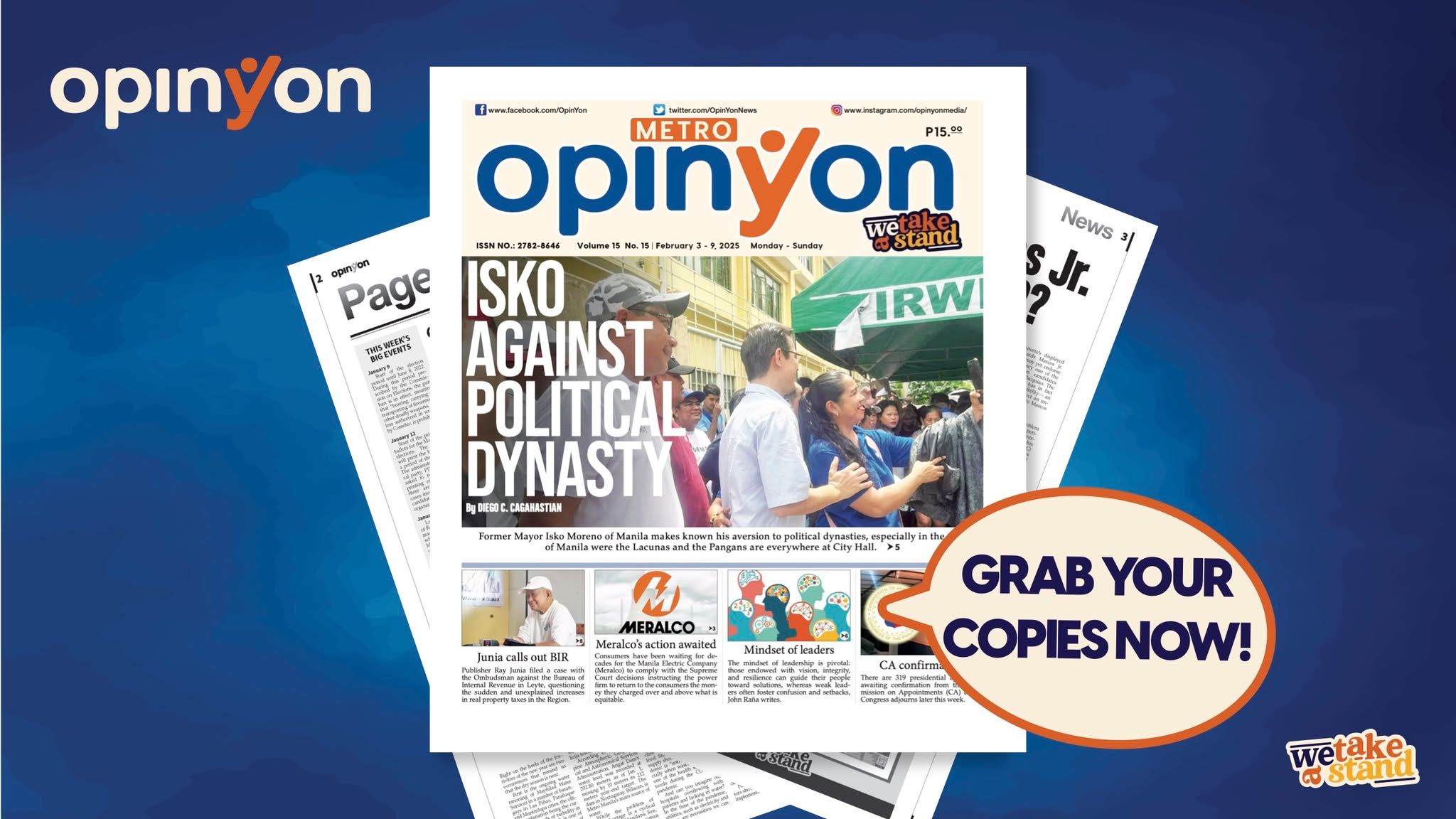 ISKO AGAINST POLITICAL DYNASTY