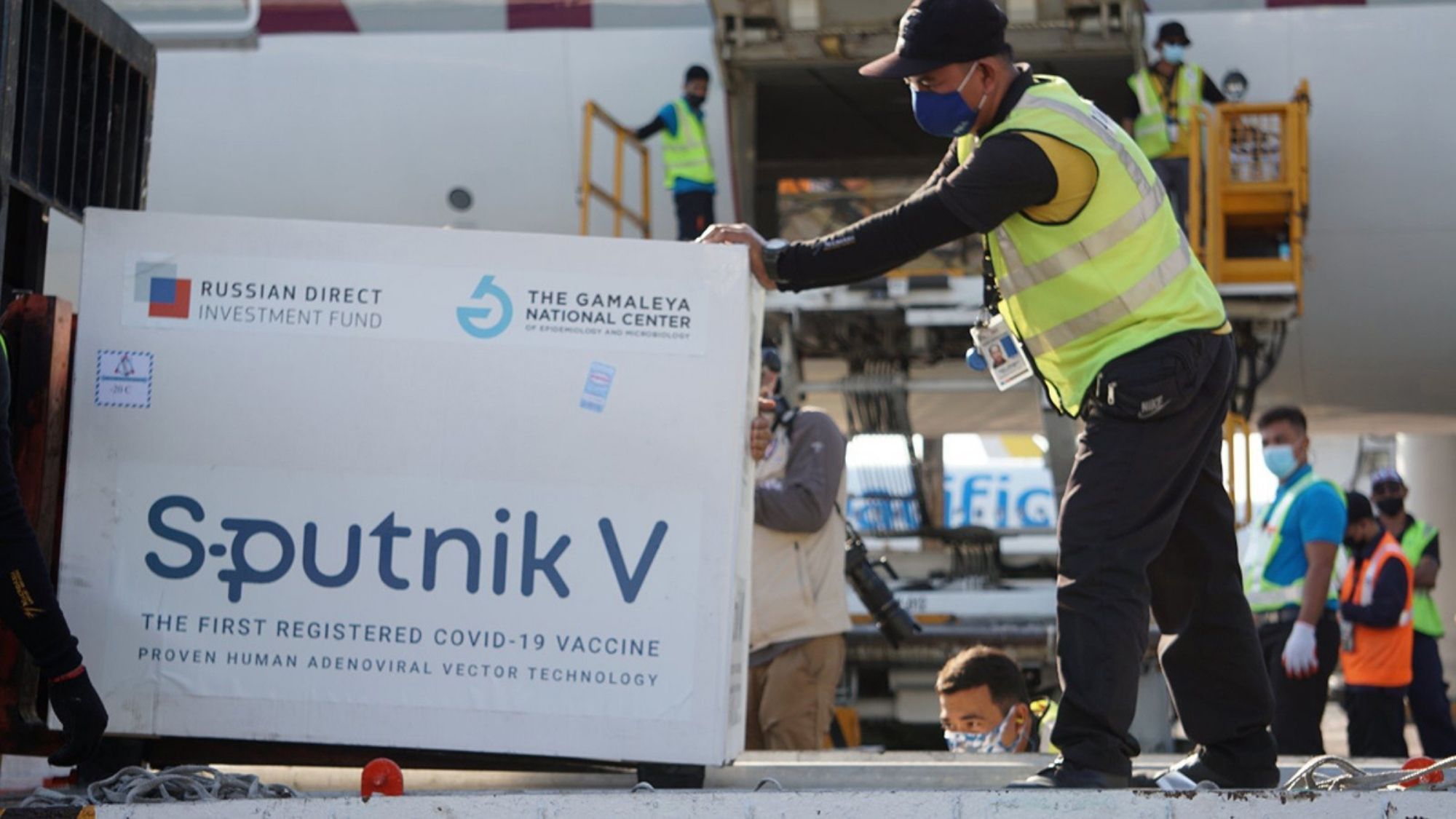 From Russia with love third tranche of Sputnik V vaccines finally arrive in Manila photo from The Manila times