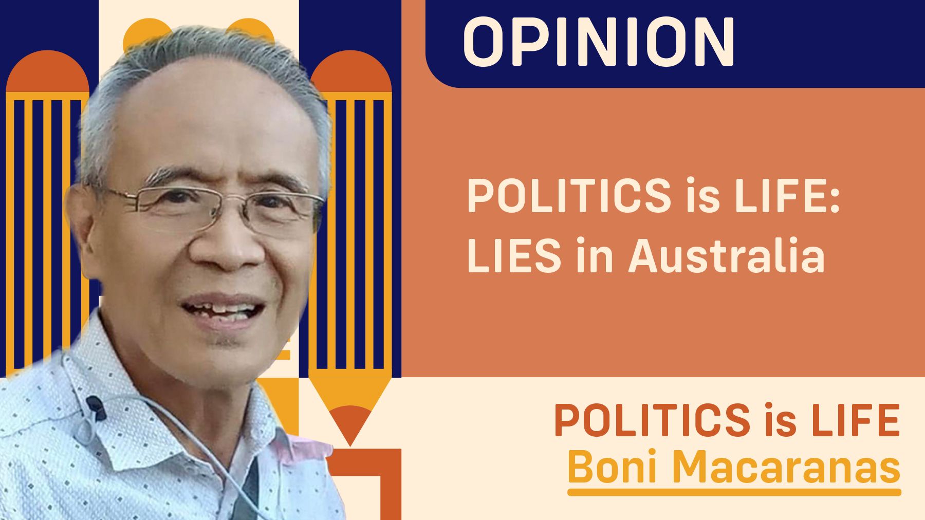 POLITICS is LIFE: LIES in Australia