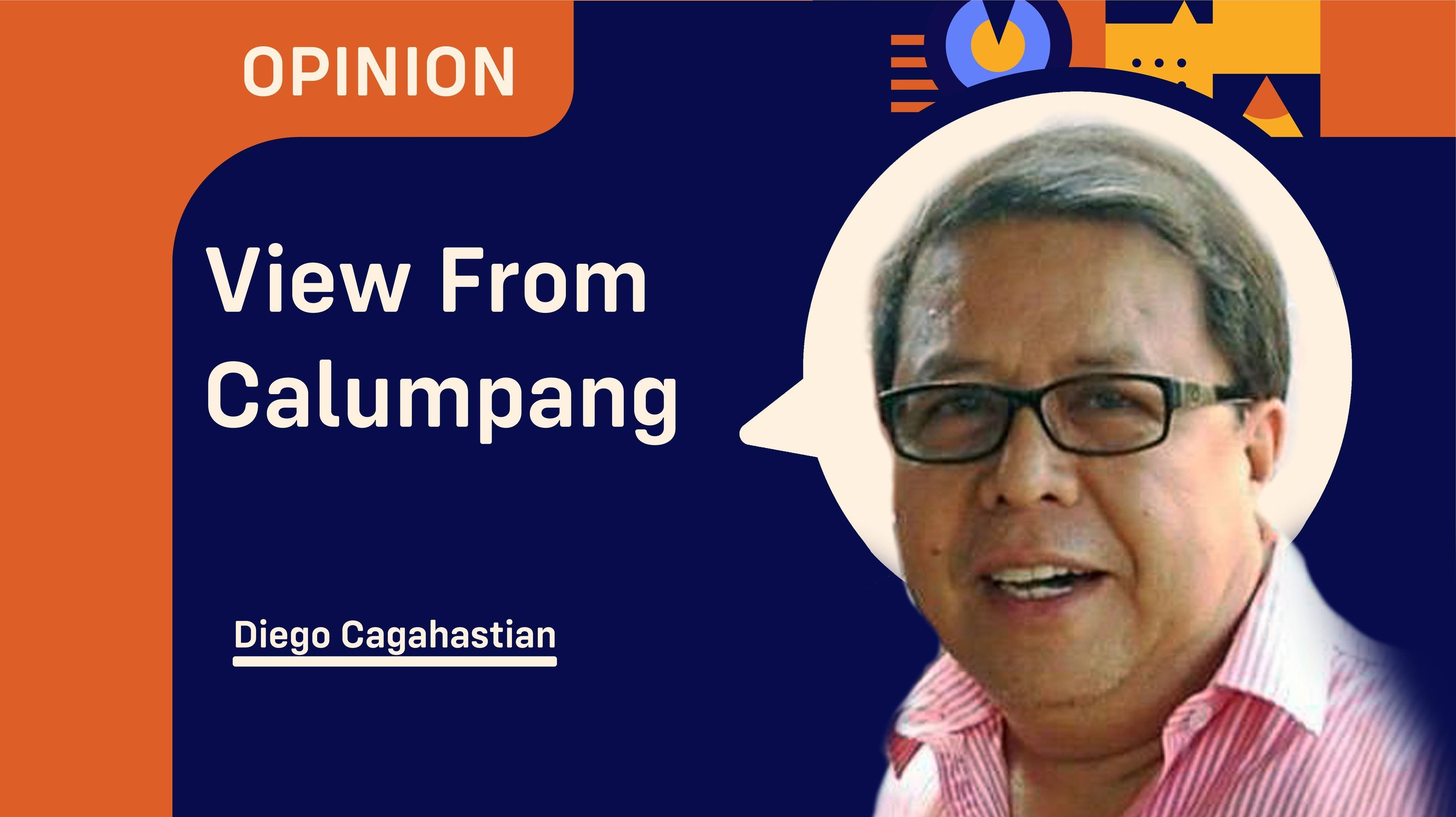 VIEW FROM CALUMPANG: Diego Cagahastian 