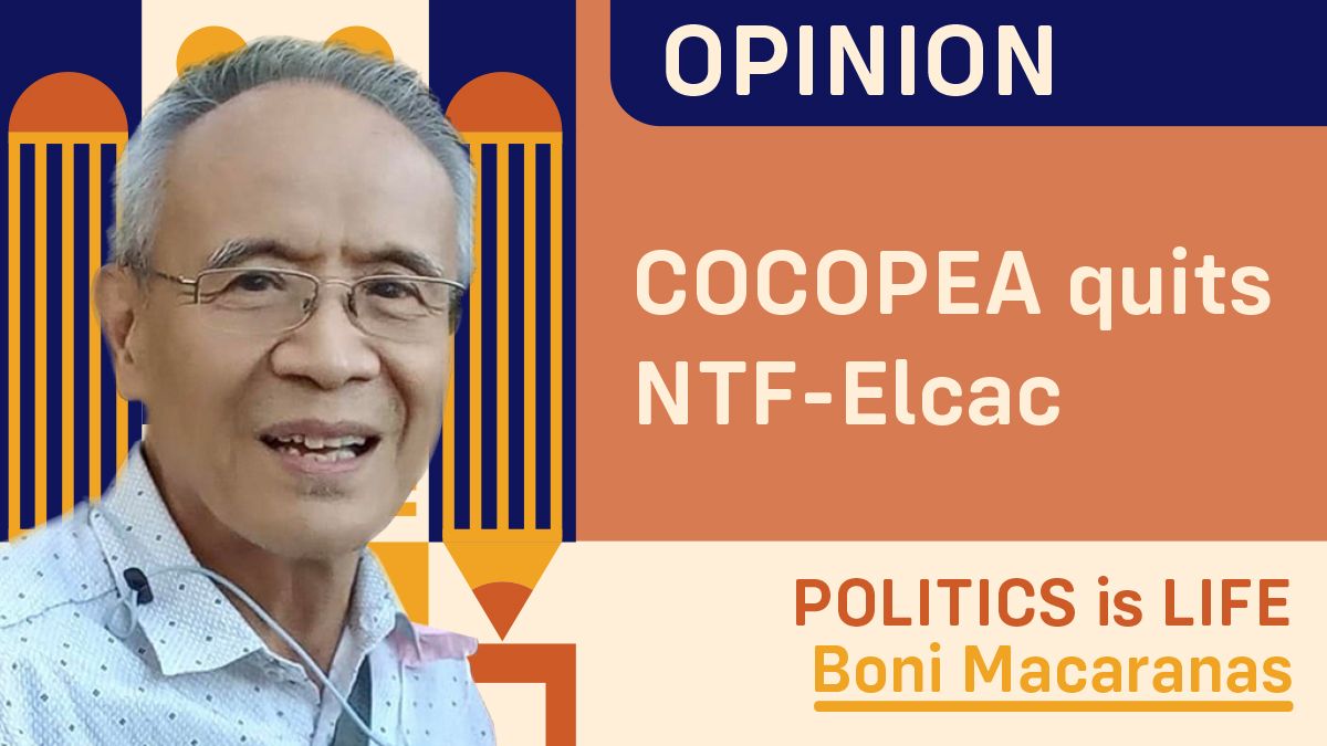 COCOPEA quits NTF-Elcac