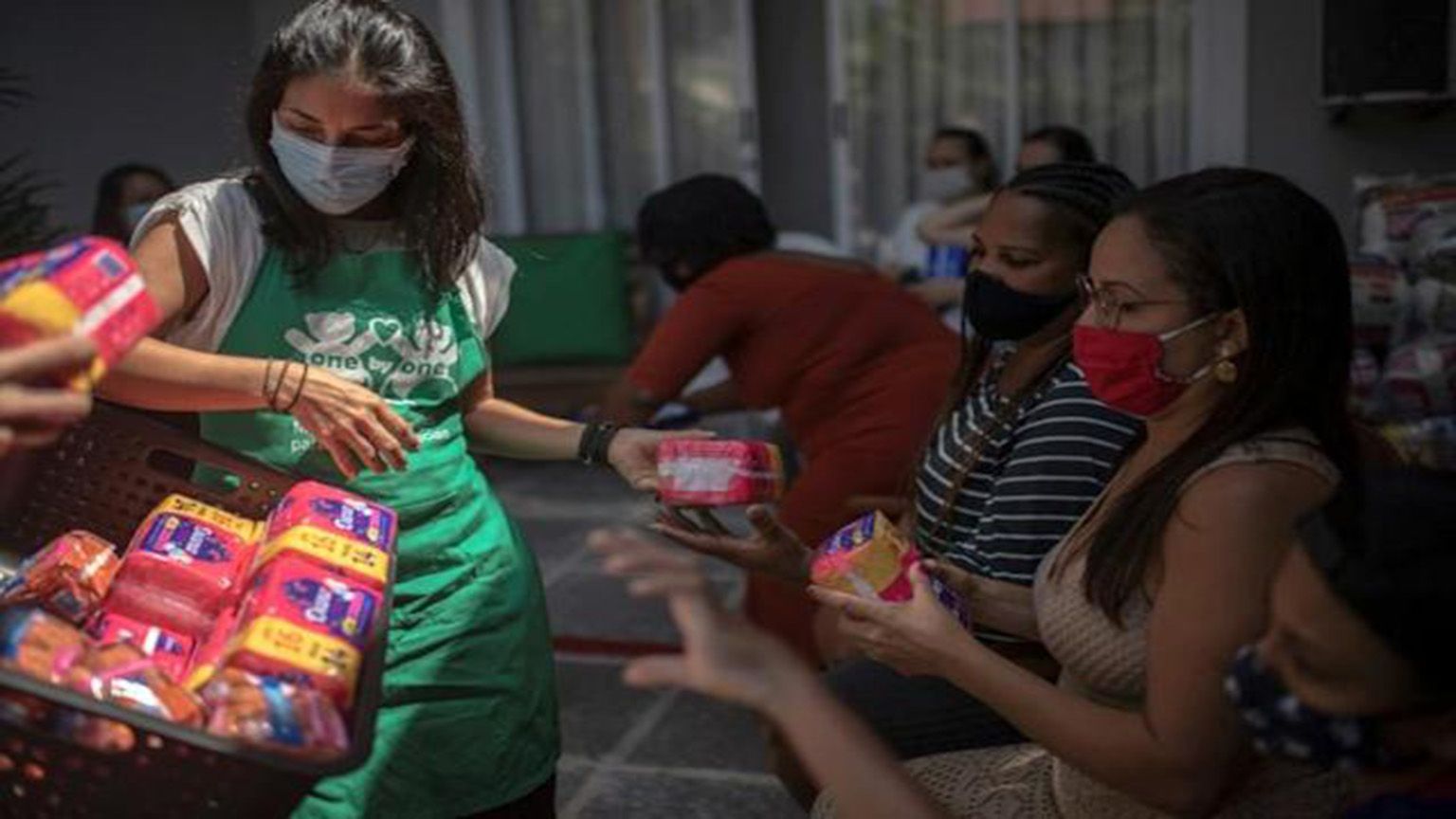 'Menstrual poverty' Brazil tampon row gets political photo Yahoo News