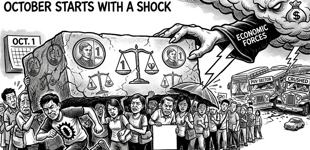 A one-peso difference