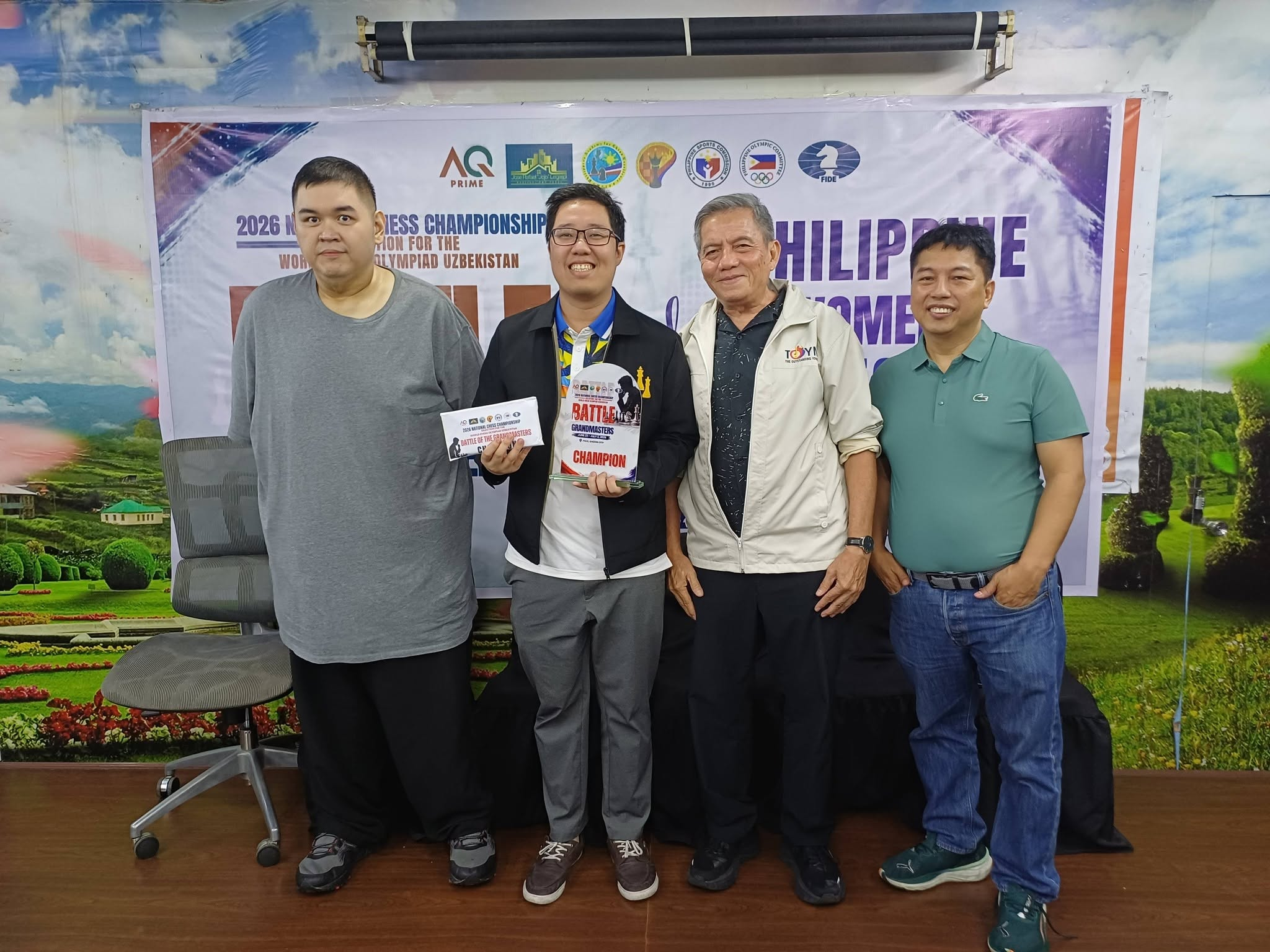 Santa Roseño chess player, wagi sa ‘Battle of the Grandmasters’