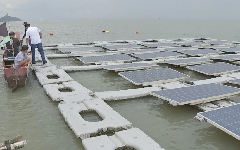 LLDA okays 800-hectare  Ayala floating solar farm