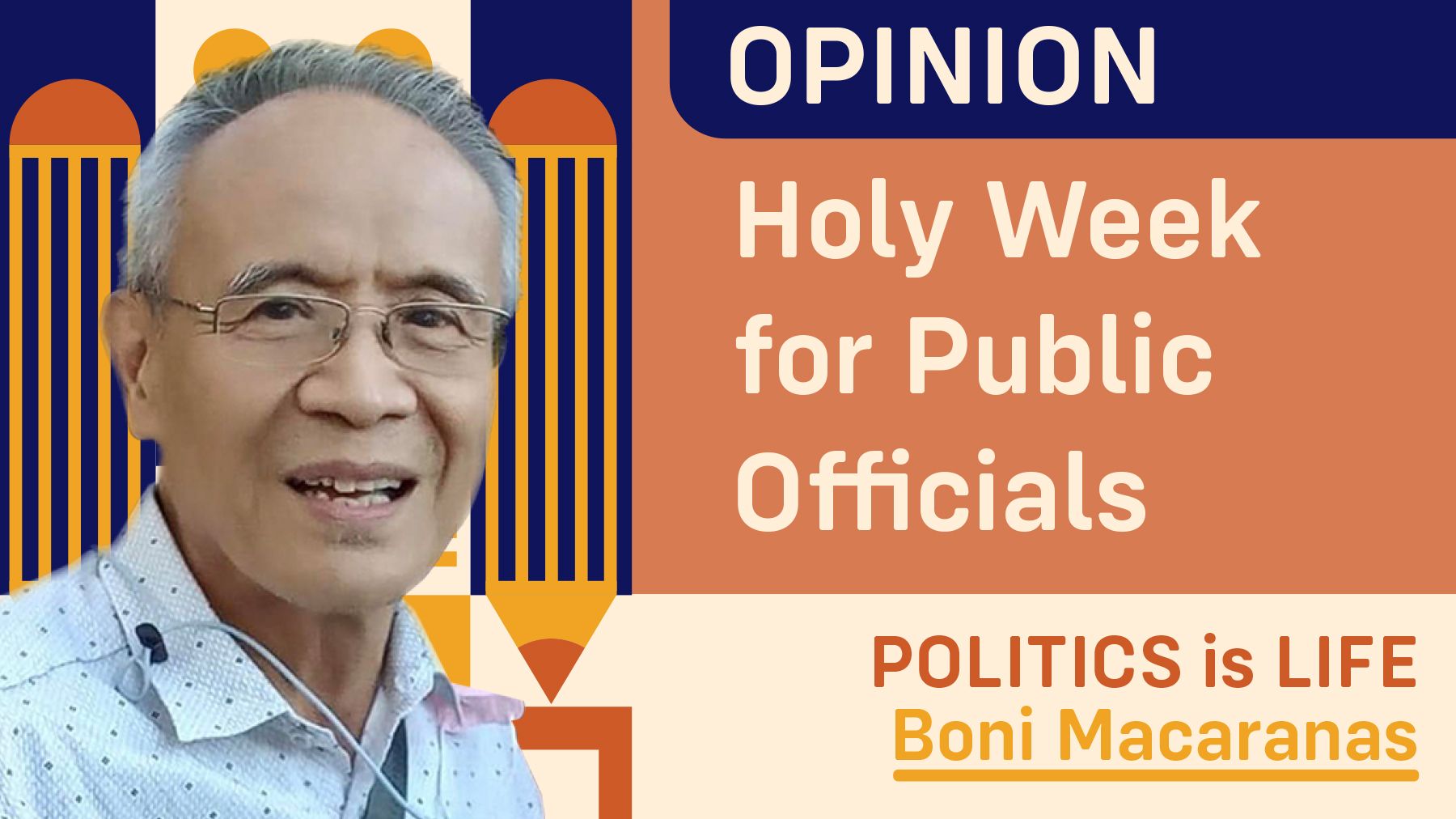 Holy Week for Public Officials