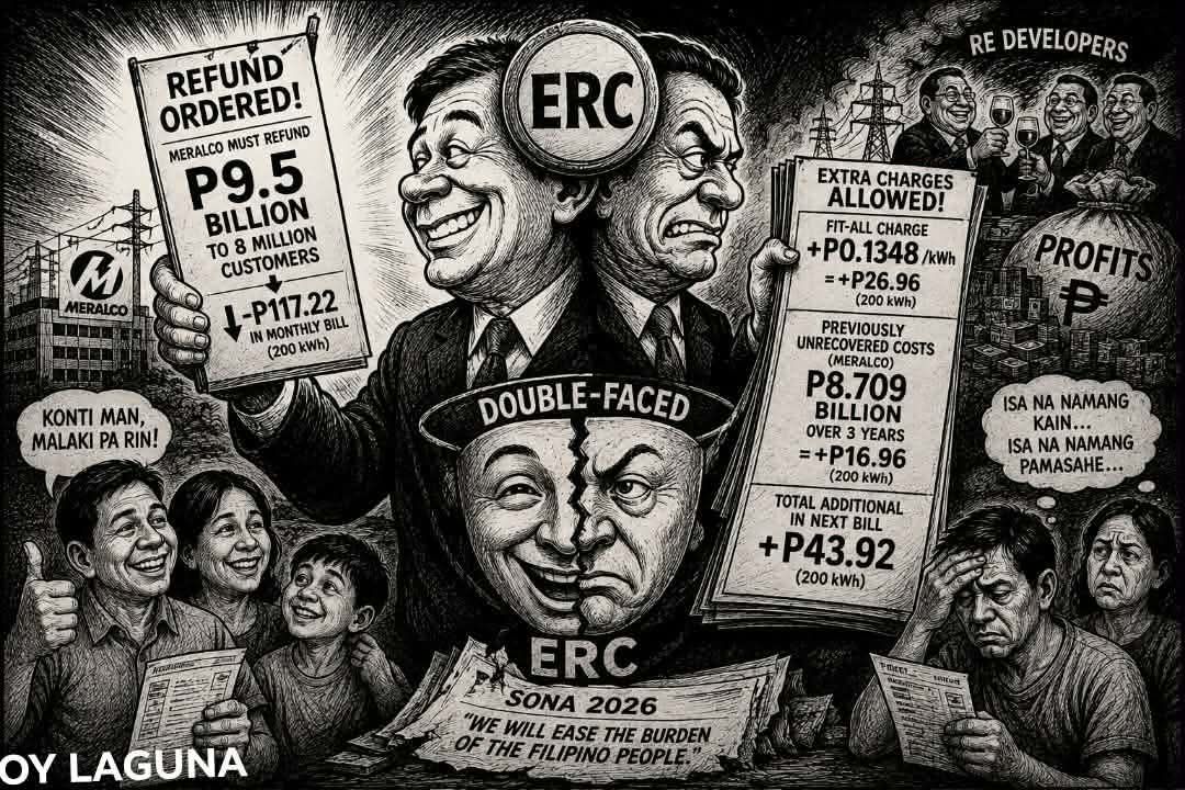 Double-faced ERC