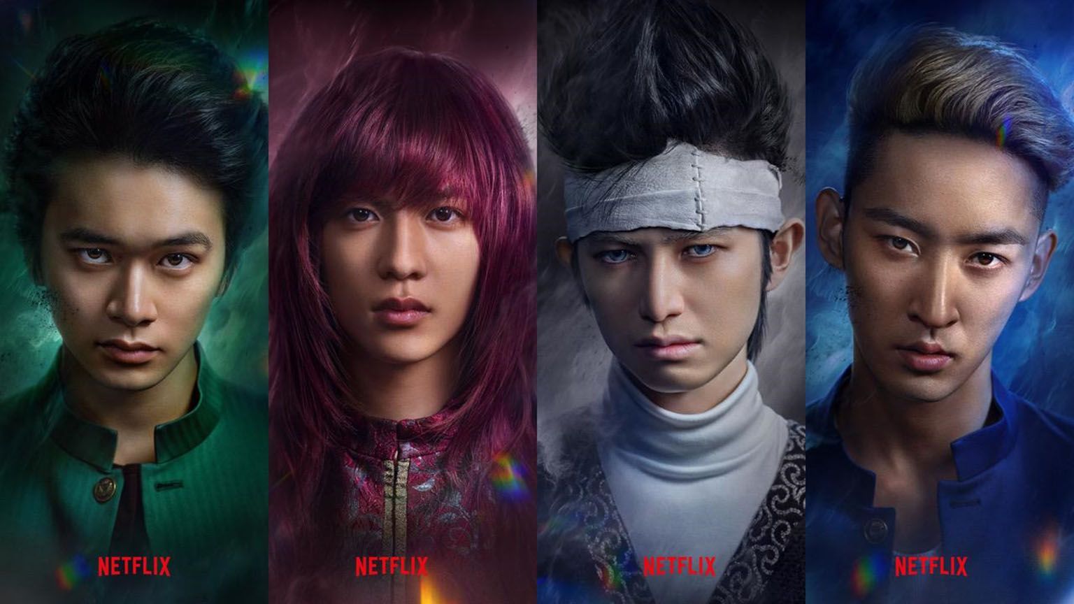 Netflix released a new posters for “Yu Yu Hakusho” aka “Ghost Fighter”