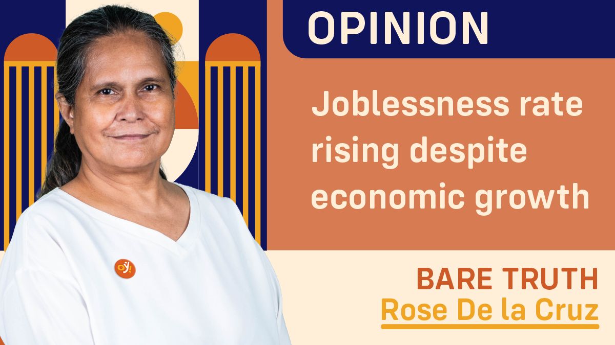 Joblessness rate rising despite economic growth