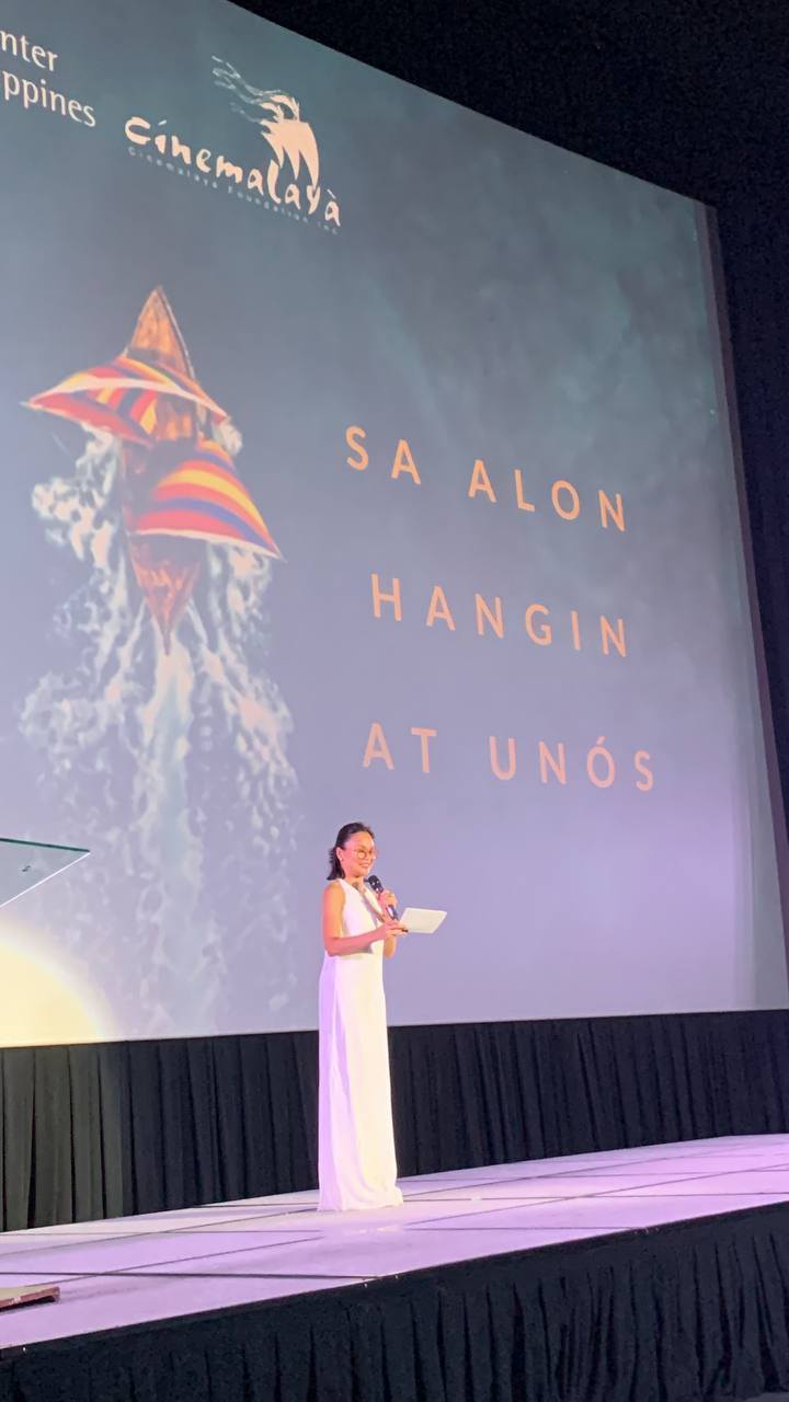 Julia Clarete bounces back as filmfest emcee
