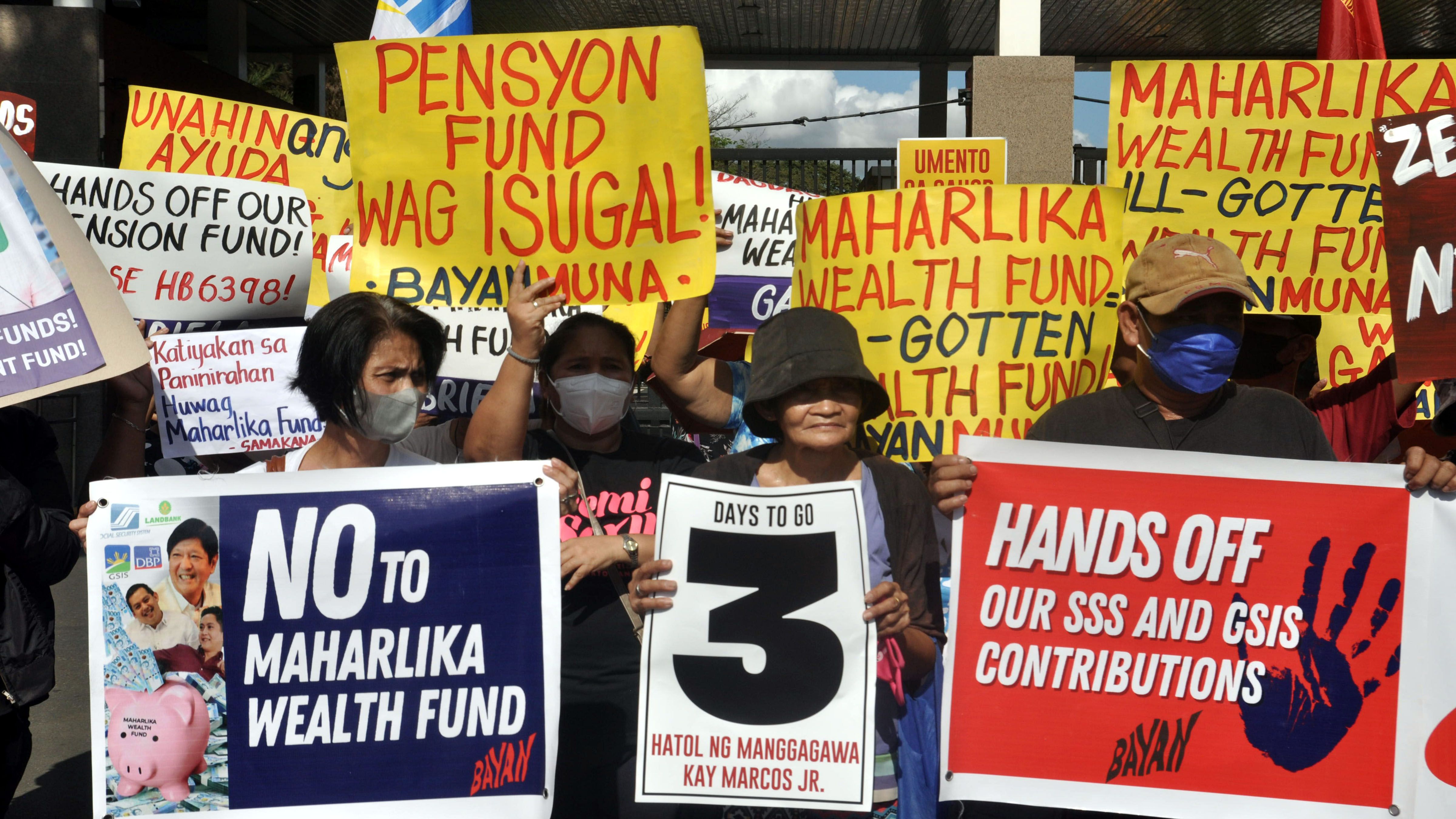 OPPOSITION TO MAHARLIKA MOUNTS Danny Querubin OPPOSITION TO MAHARLIKA MOUNTS Danny Querubin