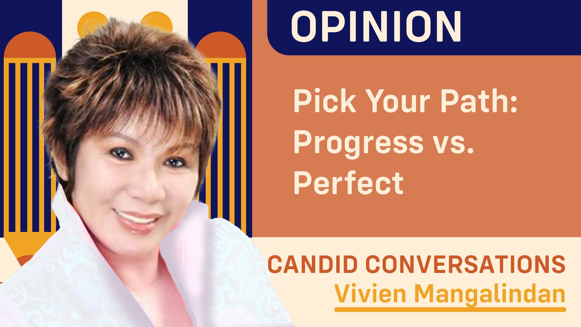 Pick your path progress vs perfect