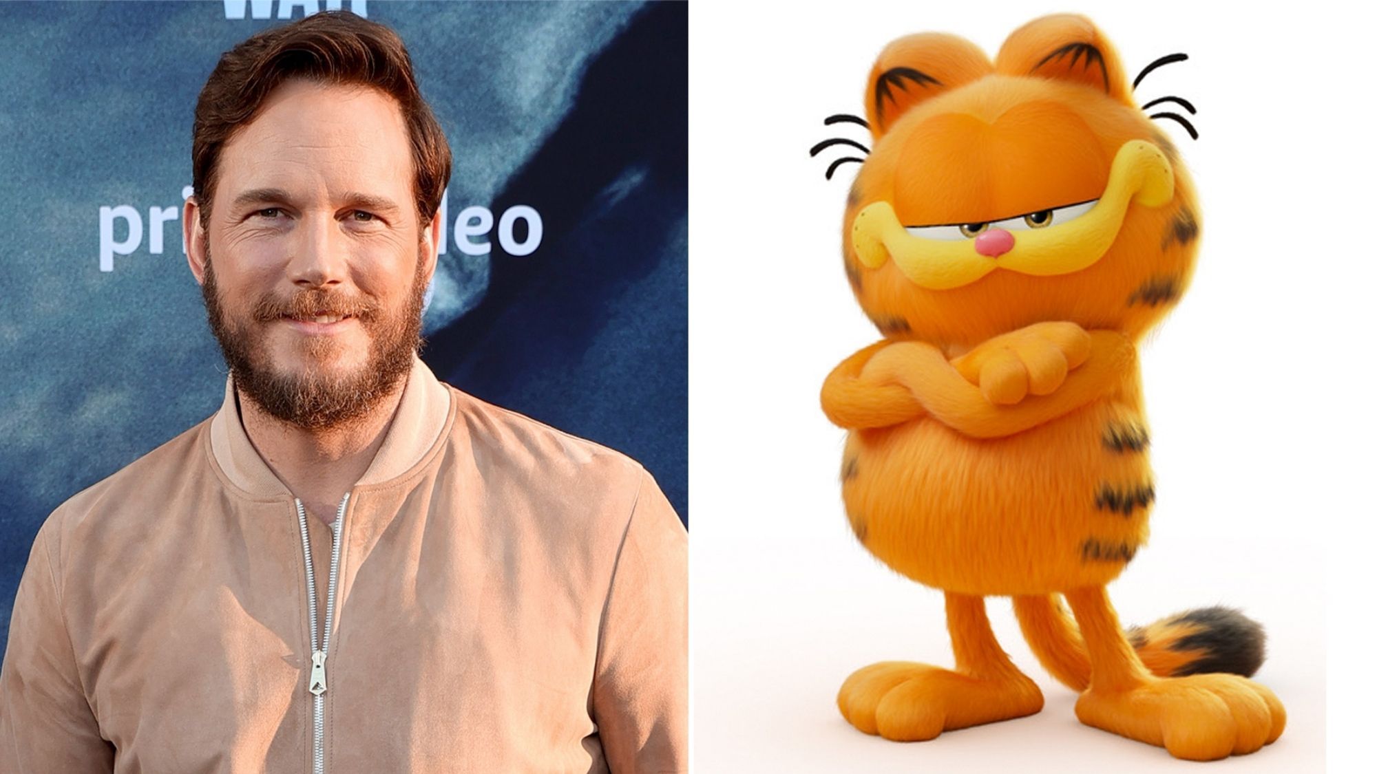 Chris Pratt to voice Garfield in upcoming animated movie photo people.com