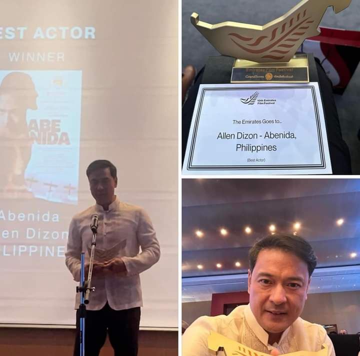 Kapampangan Allen Dizon wins Best Actor at Dubai filmfest