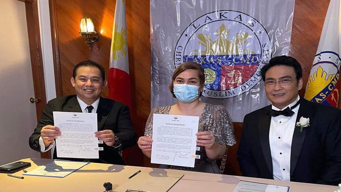 Sealed! Bongbong- Sara tandem is officially on photo Mayor Inday Sara Duterte