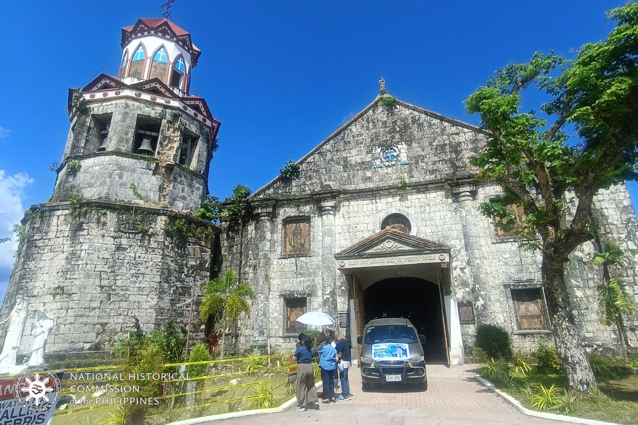 NHCP Inspects Historic Basey Church in Samar