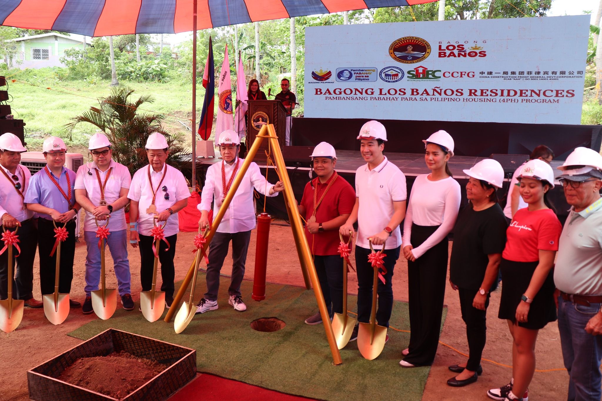 'BAGONG LOS BAÑOS RESIDENCES,' PINASIMULAN NA.