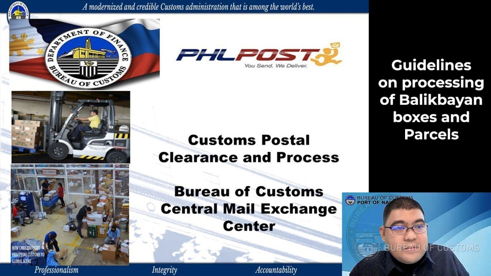 BoC-NAIA gears up for influx of parcels, boxes photo BoC PH