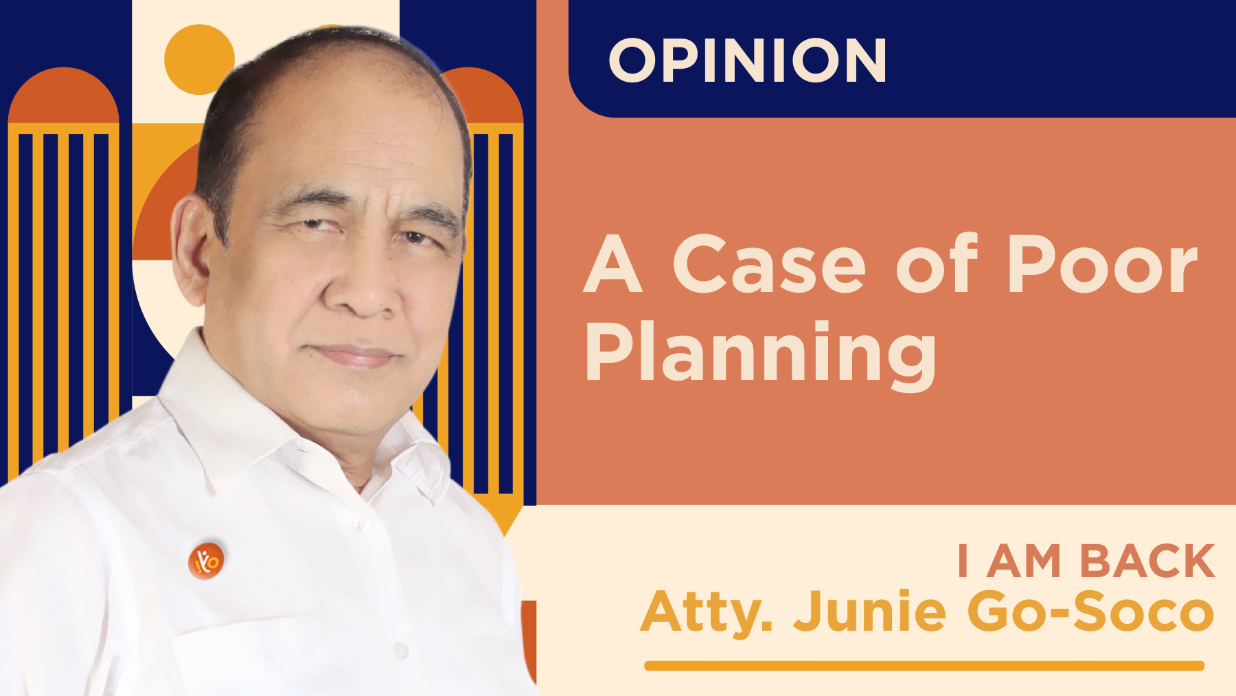 A Case of Poor Planning