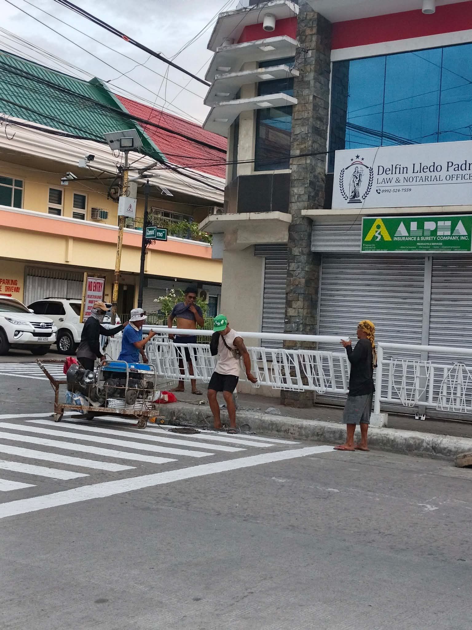 Railings Removed from Pedestrian Lane Following Backlash