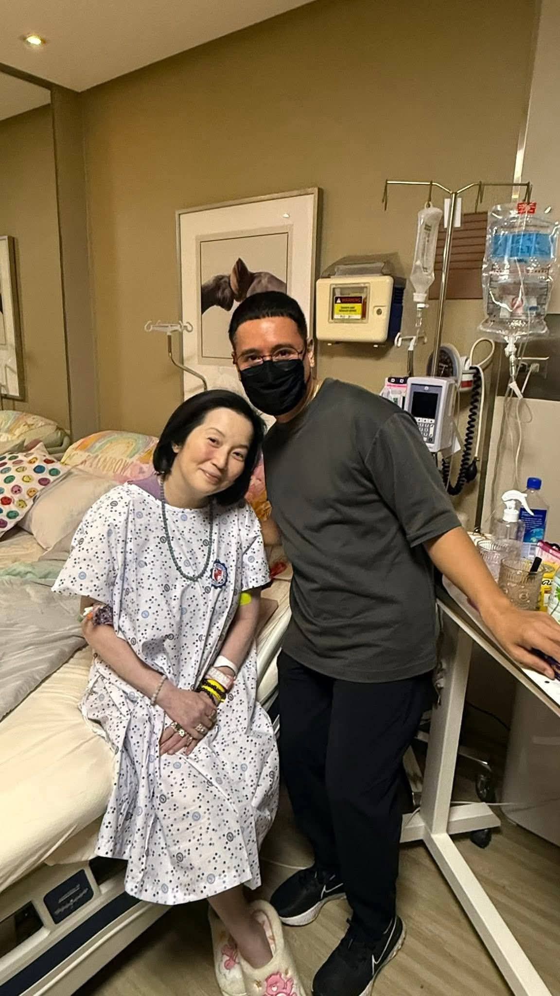 Kris Aquino cuts hair after she stopped breathing for two minutes