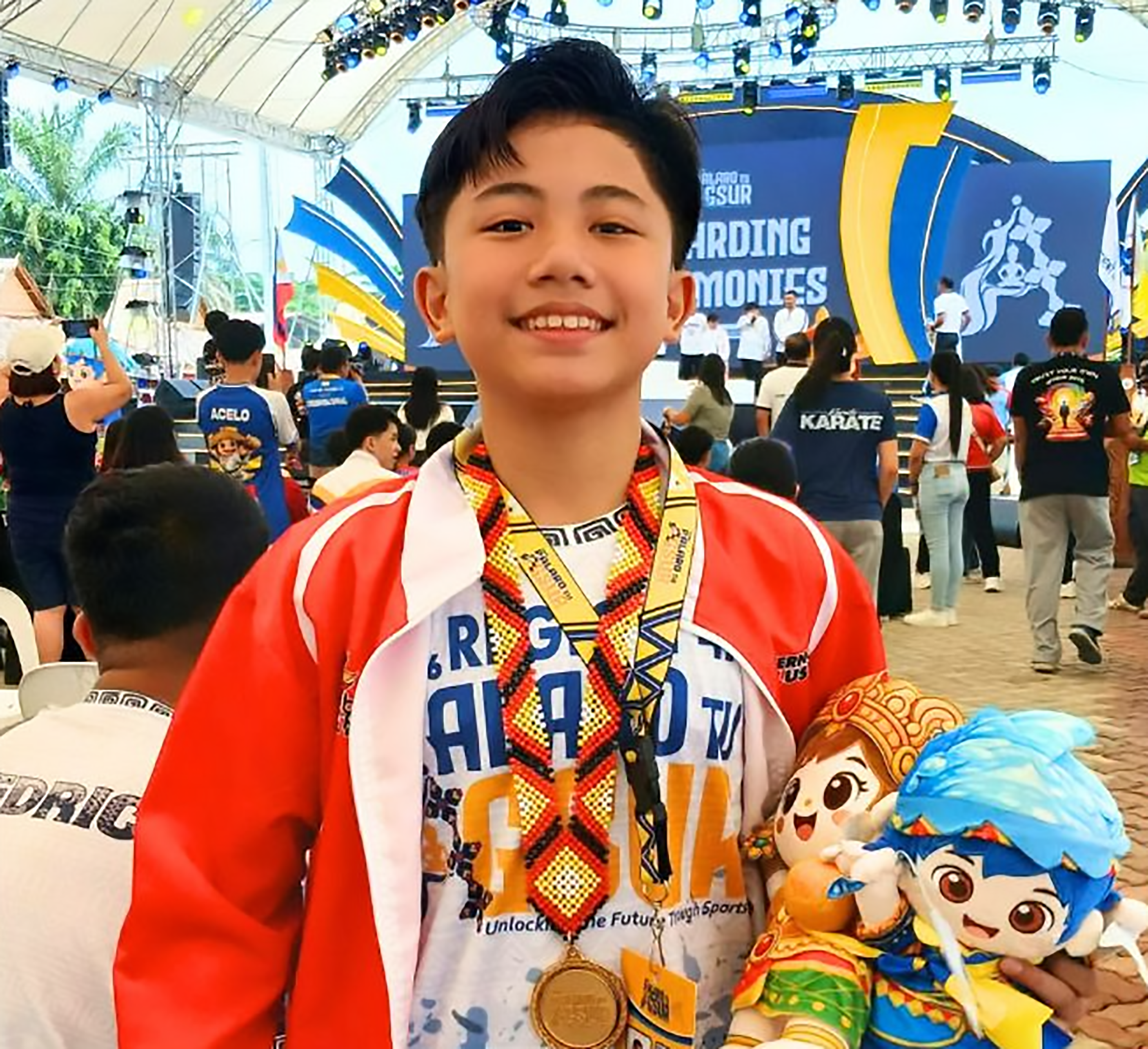 LAGUNENSE STUDENT-ATHLETE, GOLD MEDALIST SA PALARONG PAMBANSA. 