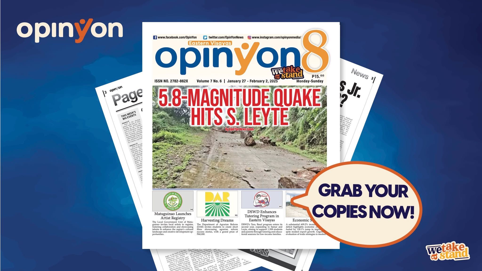 5.8-magnitude quake hits S. Leyte